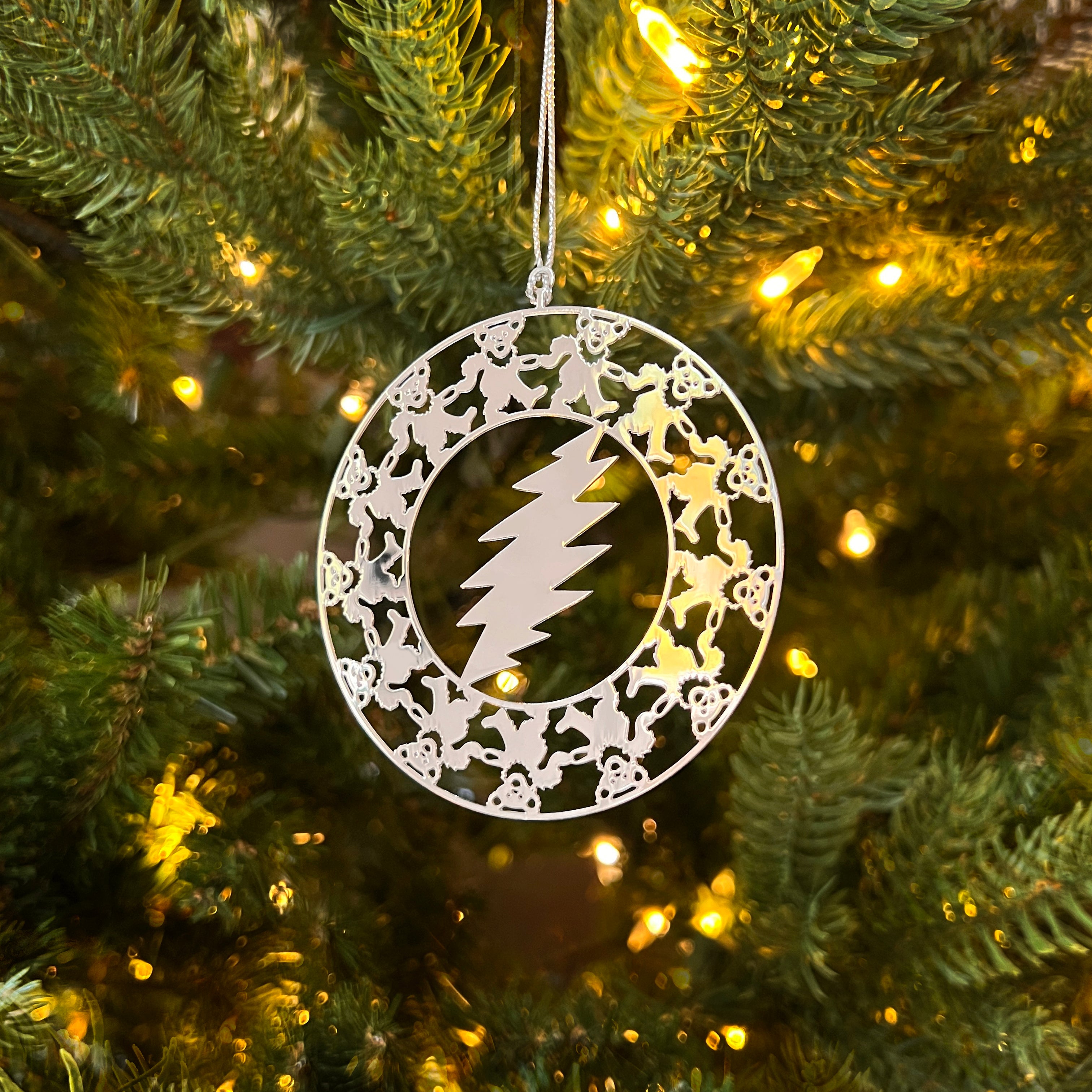 the 6 THIN METAL ORNAMENT SET - Grateful Fred - Ornament