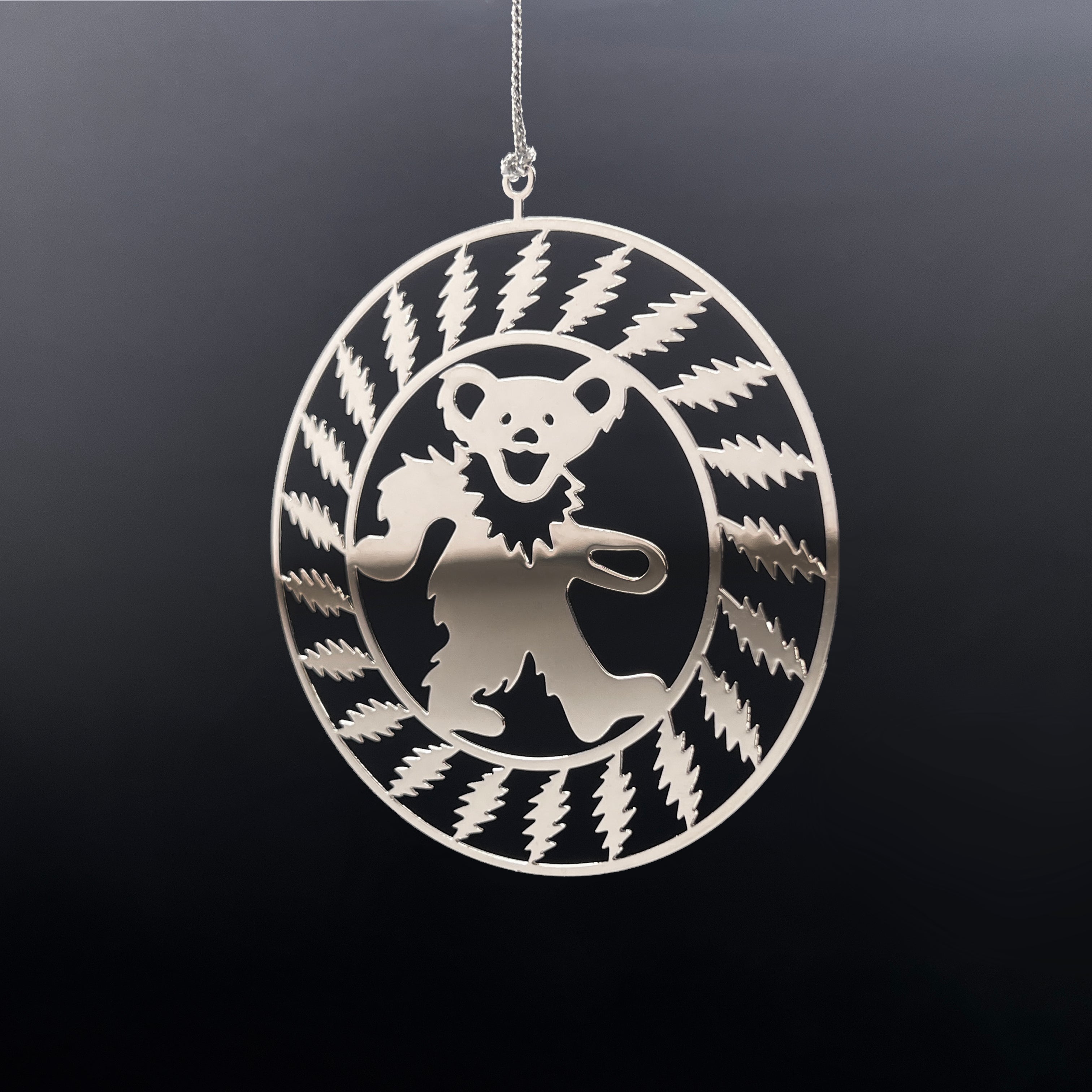 the BEAR & BOLTS ORNAMENT - Grateful Fred - Ornament