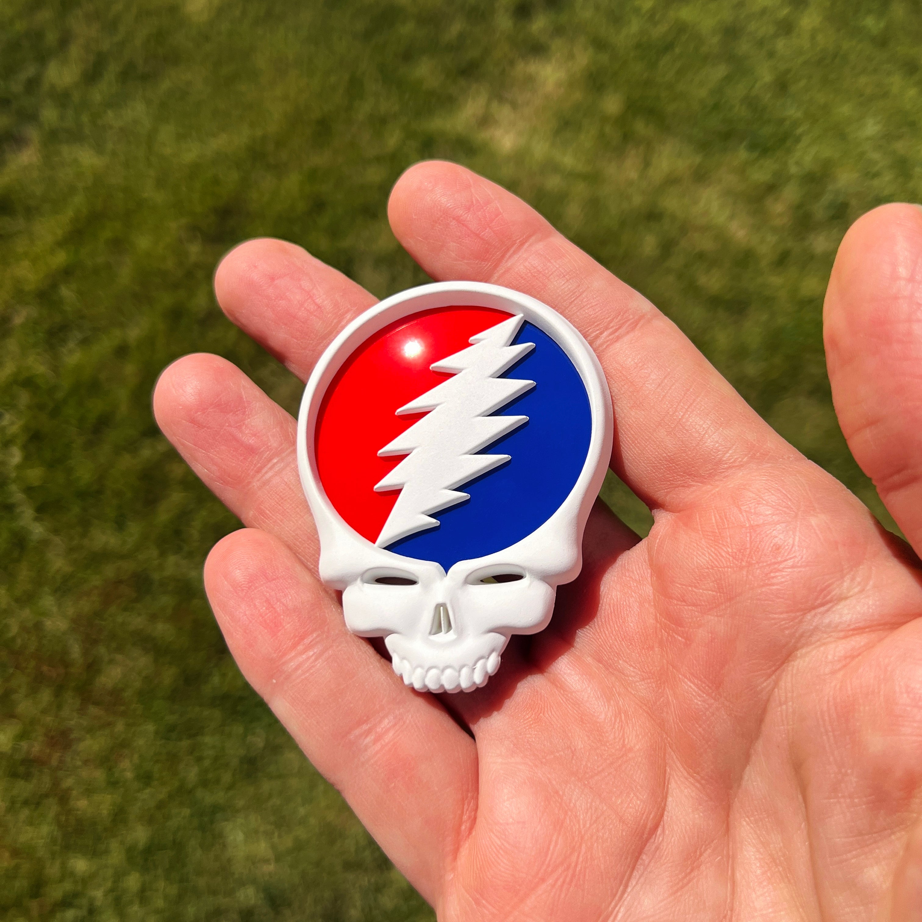 the STEALIE 3.0 BADGE - Grateful Fred - Badge