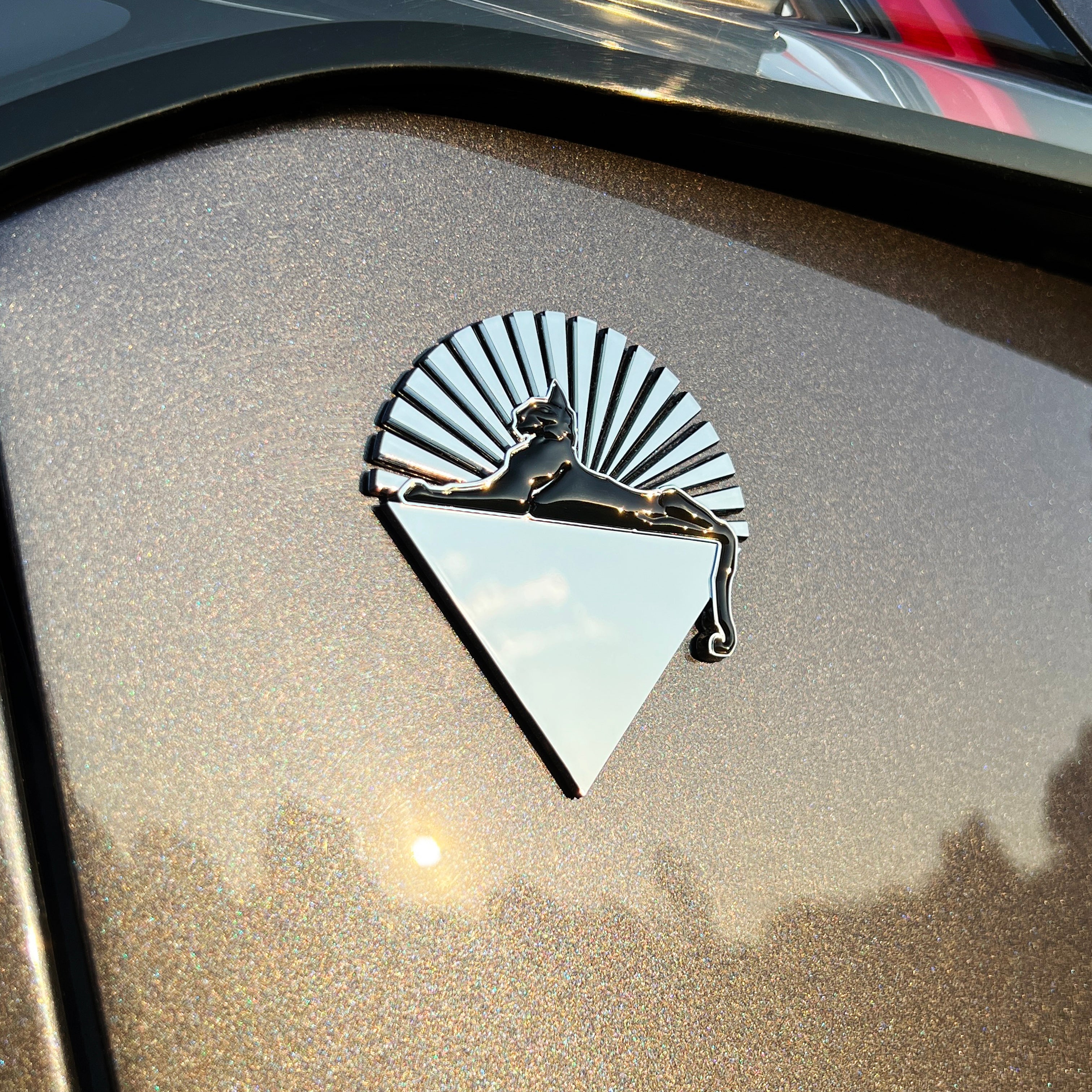 the Cats Under the Stars Badge - Grateful Fred - Badge