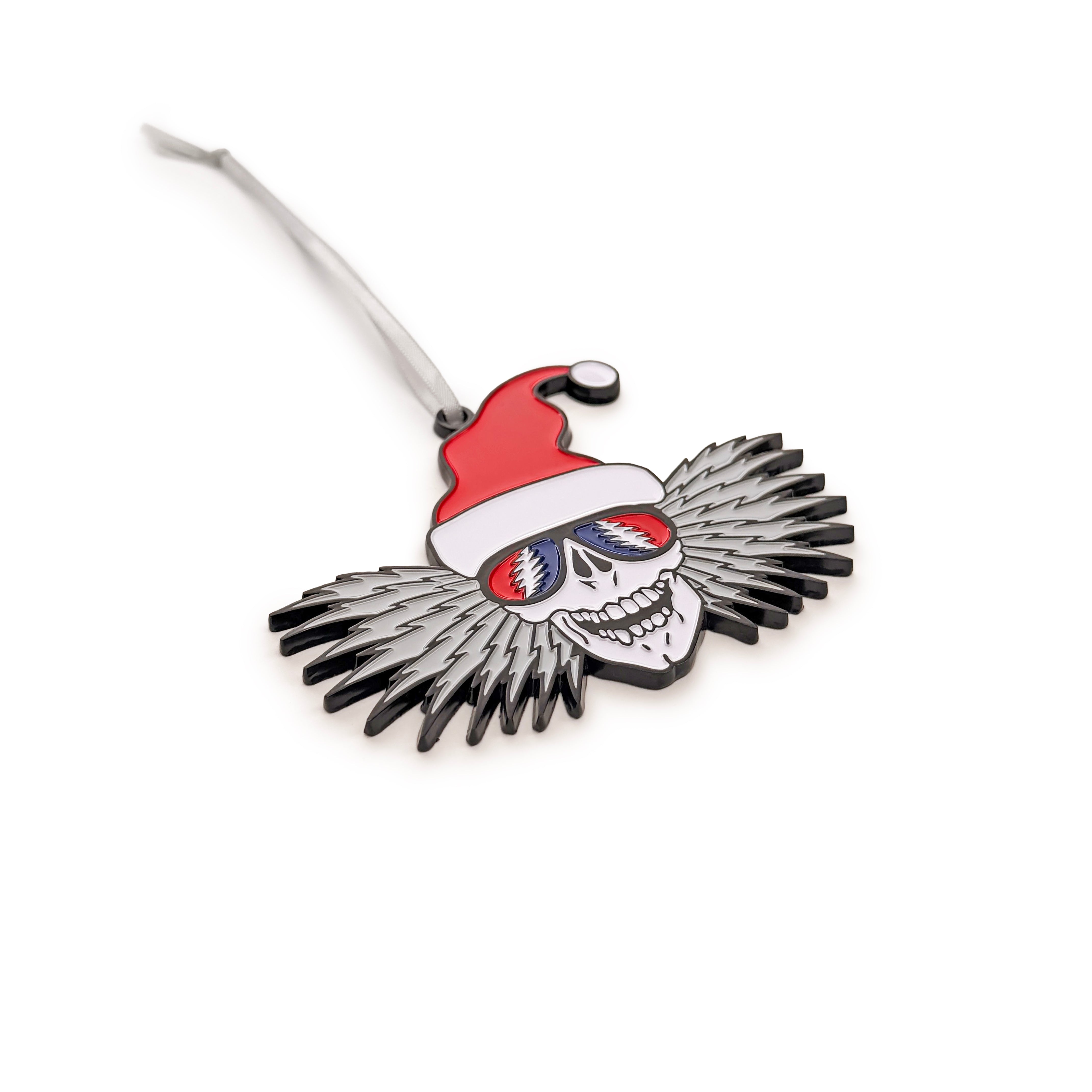 the CYCLE SANTA ENAMEL ORNAMENT