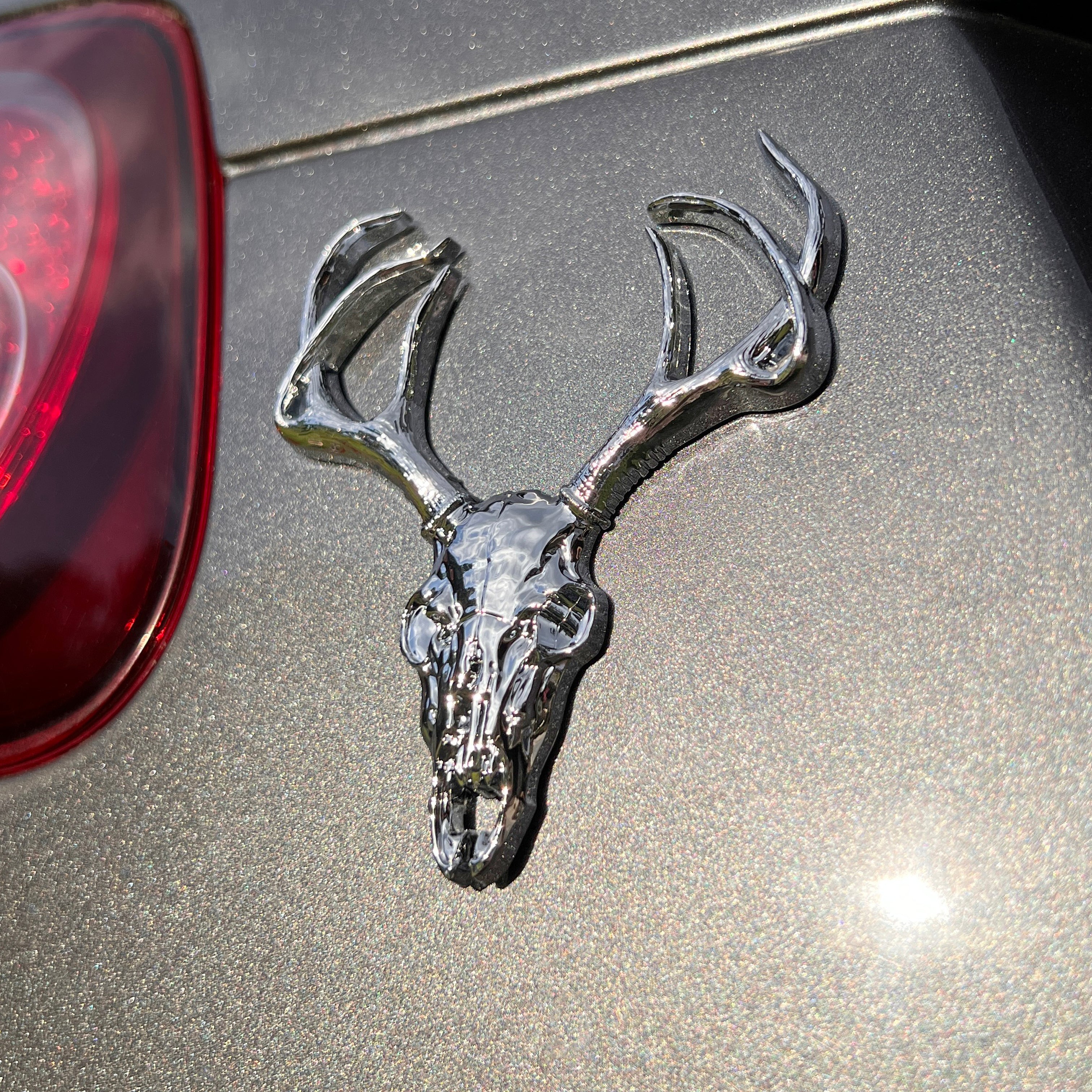 the DEER SKULL BADGE - Grateful Fred - Badge