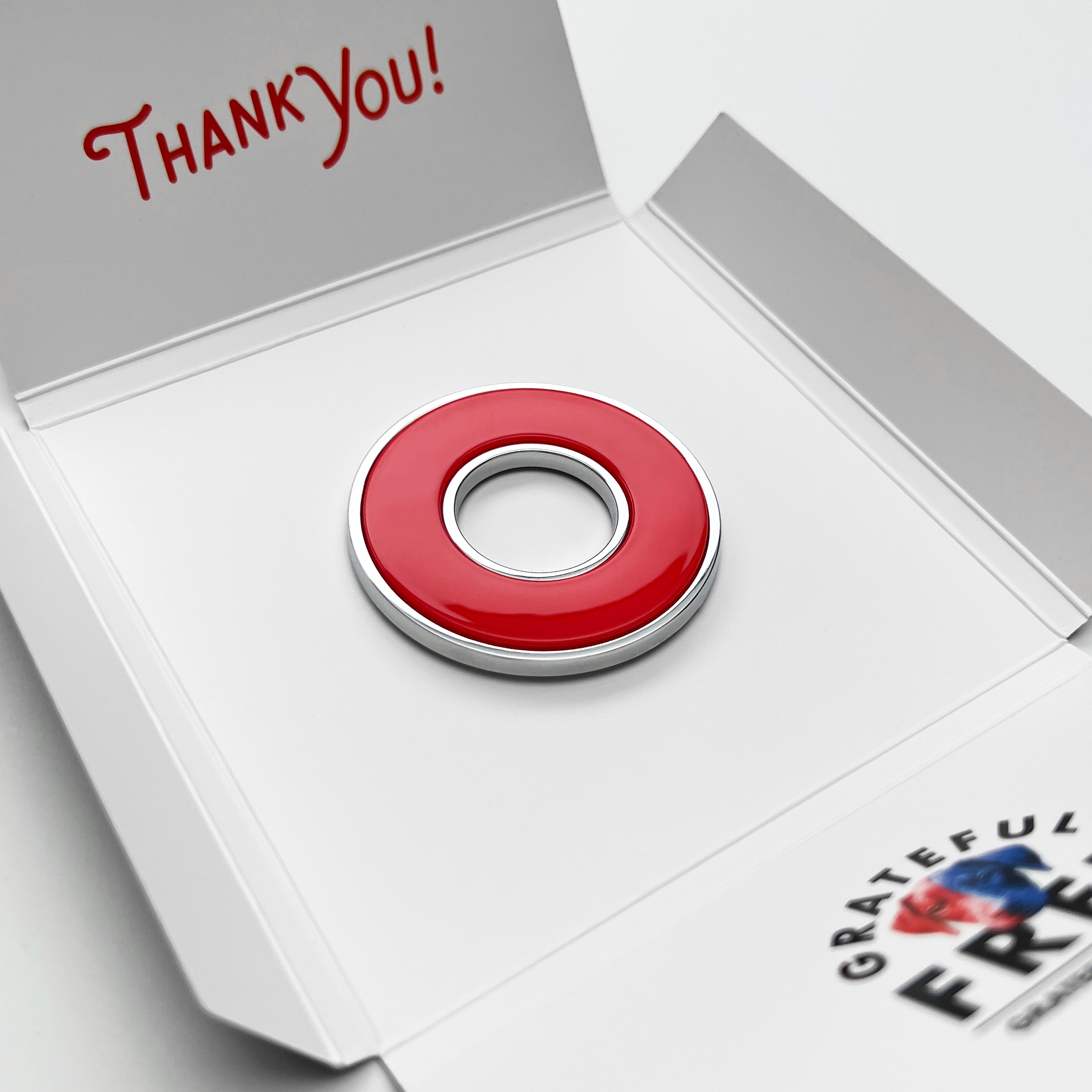 the DONUT 2.0 BADGE - Grateful Fred - Badge