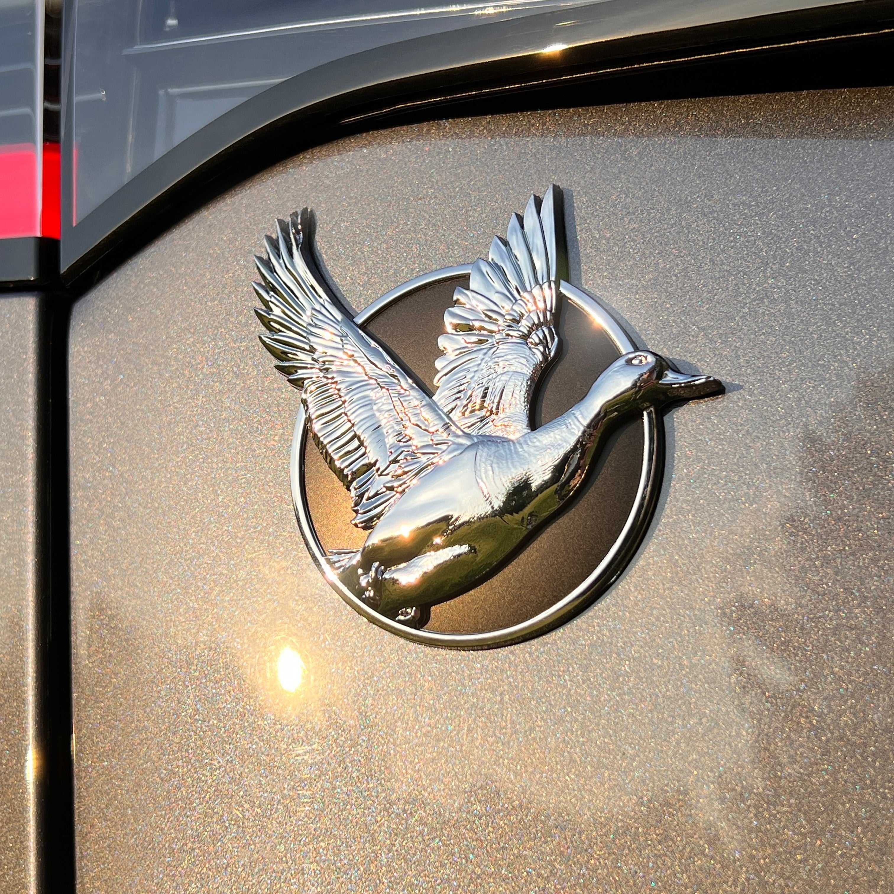 the DUCK BADGE - Grateful Fred -