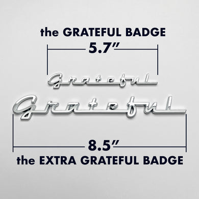 the GRATEFUL BADGE - Grateful Fred   - Badge