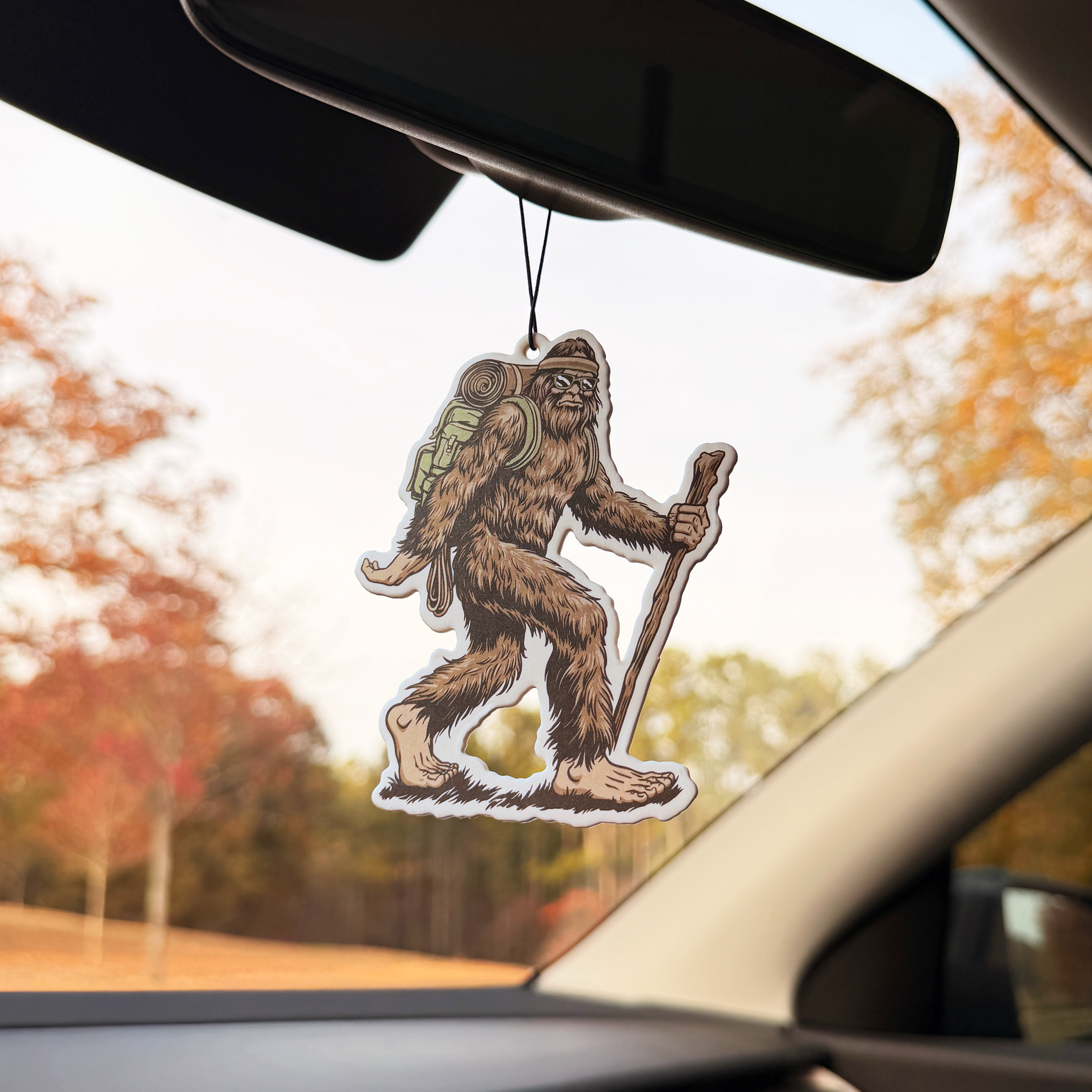 the SASQUATCH AIR FRESHENER - 2 PACK
