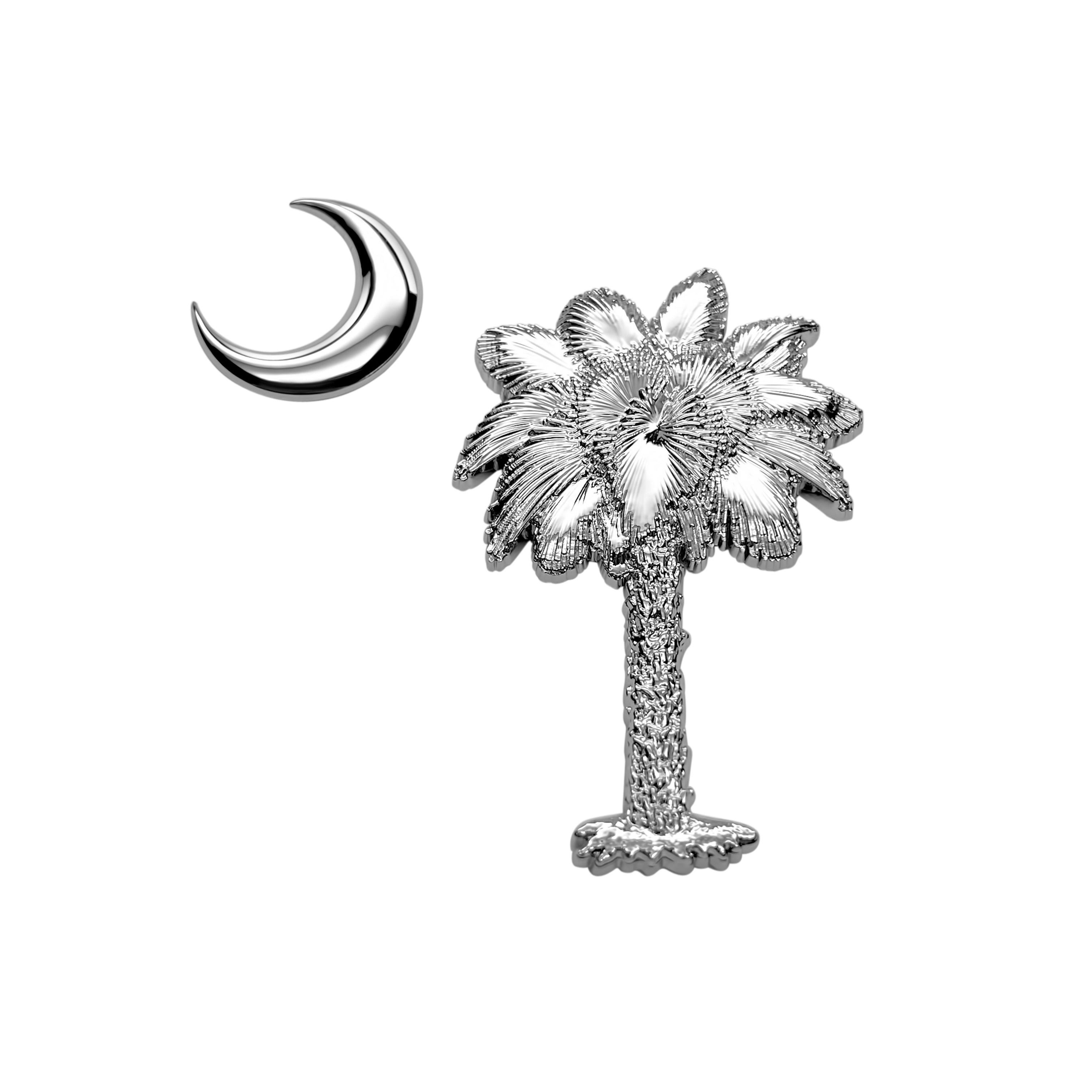the PALMETTO MOON BADGE - Grateful Fred   -