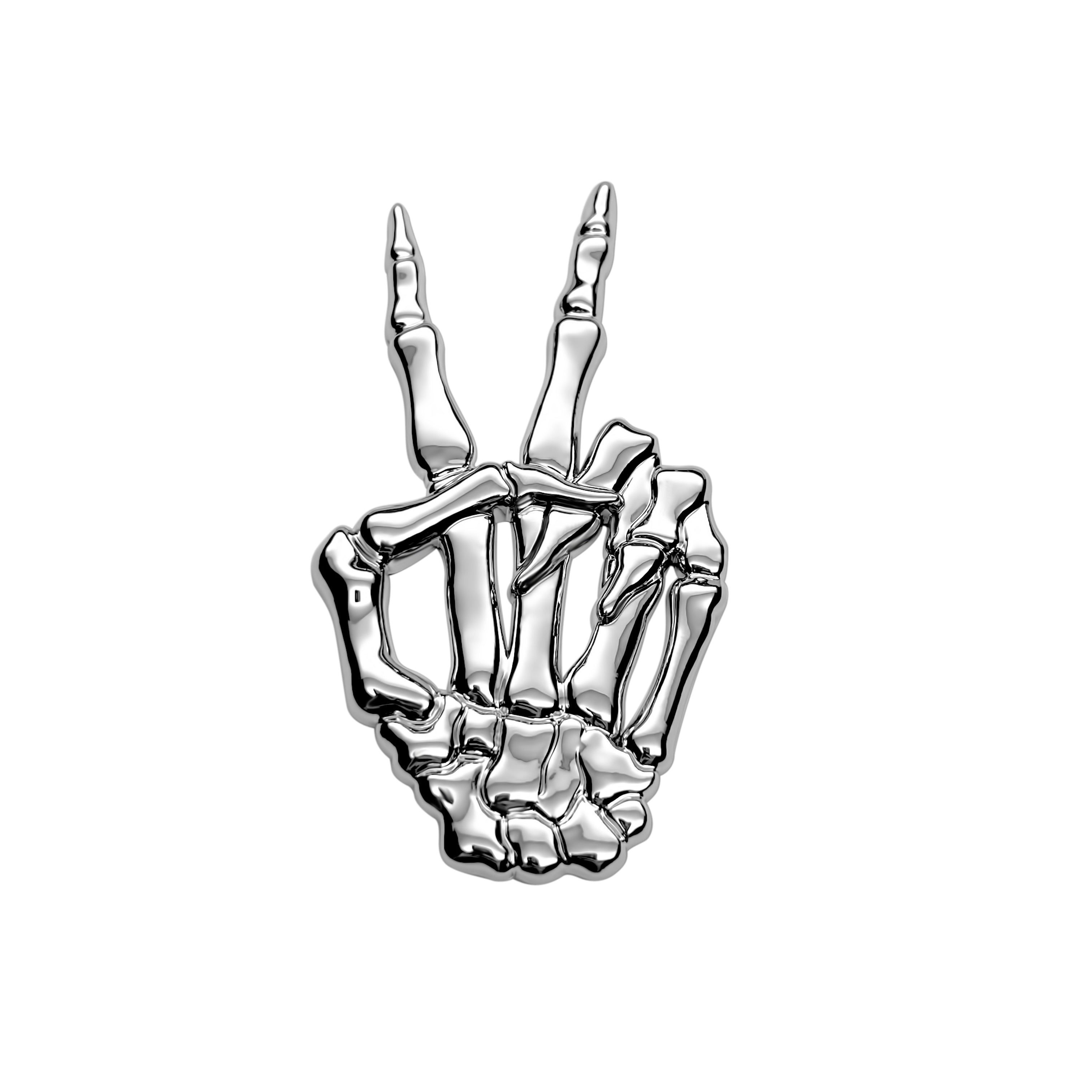 the SKELETON PEACE FINGERS - Grateful Fred   -