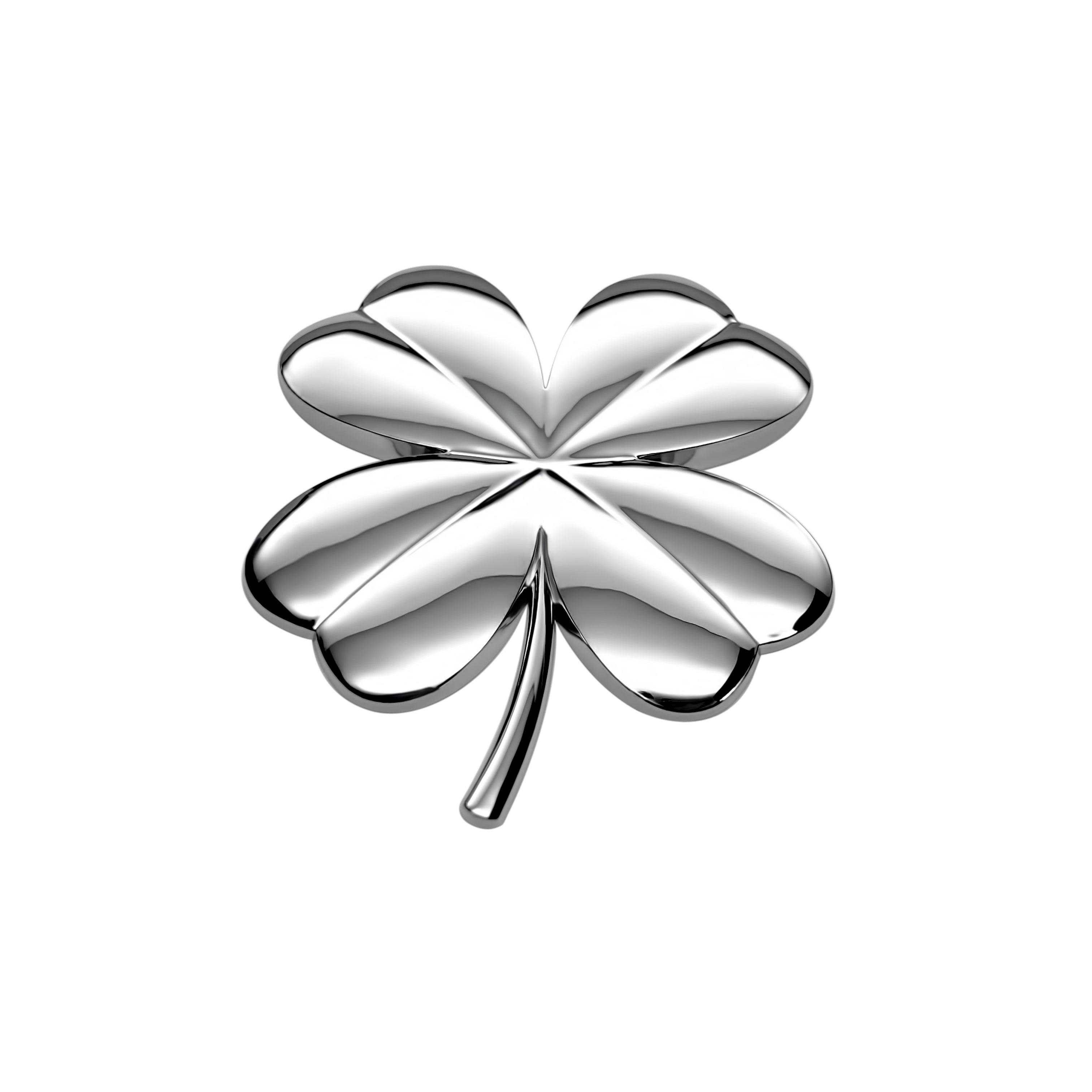 the 4 LEAF CLOVER BADGE - Grateful Fred -