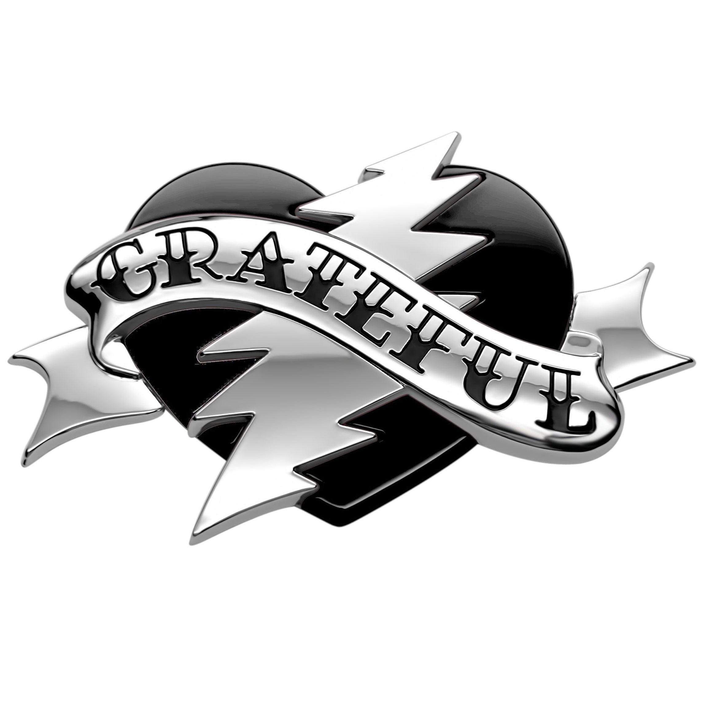 the GRATEFUL HEART BADGE - Grateful Fred - Badge