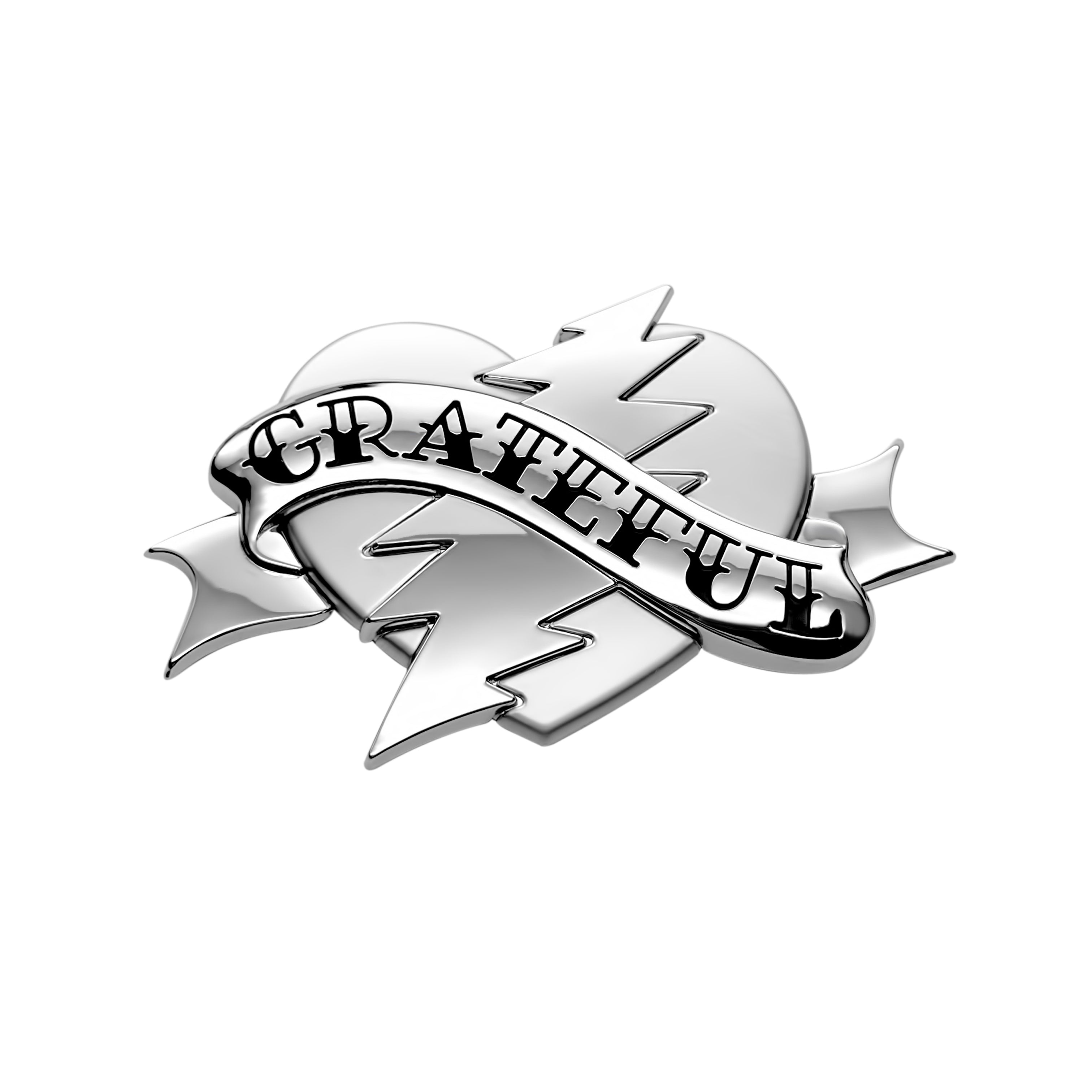 the GRATEFUL HEART BADGE - Grateful Fred - Badge