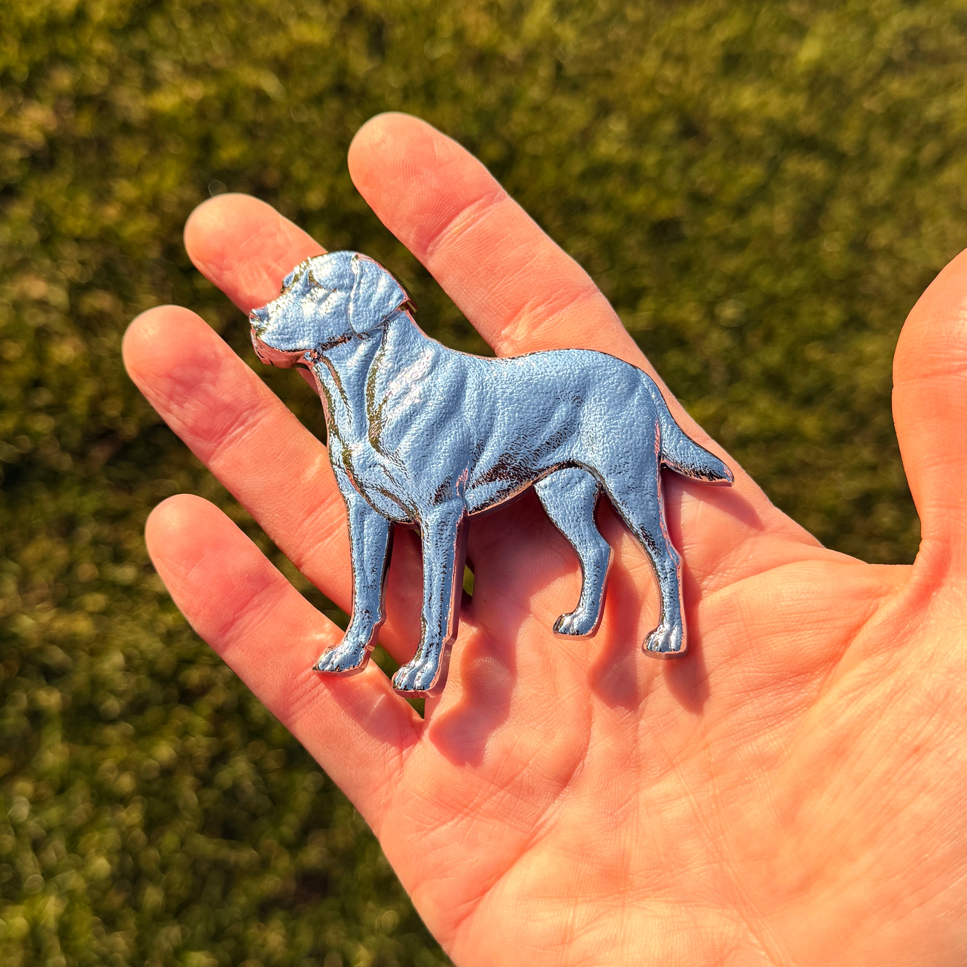 the LABRADOR RETRIEVER BADGE - Grateful Fred -