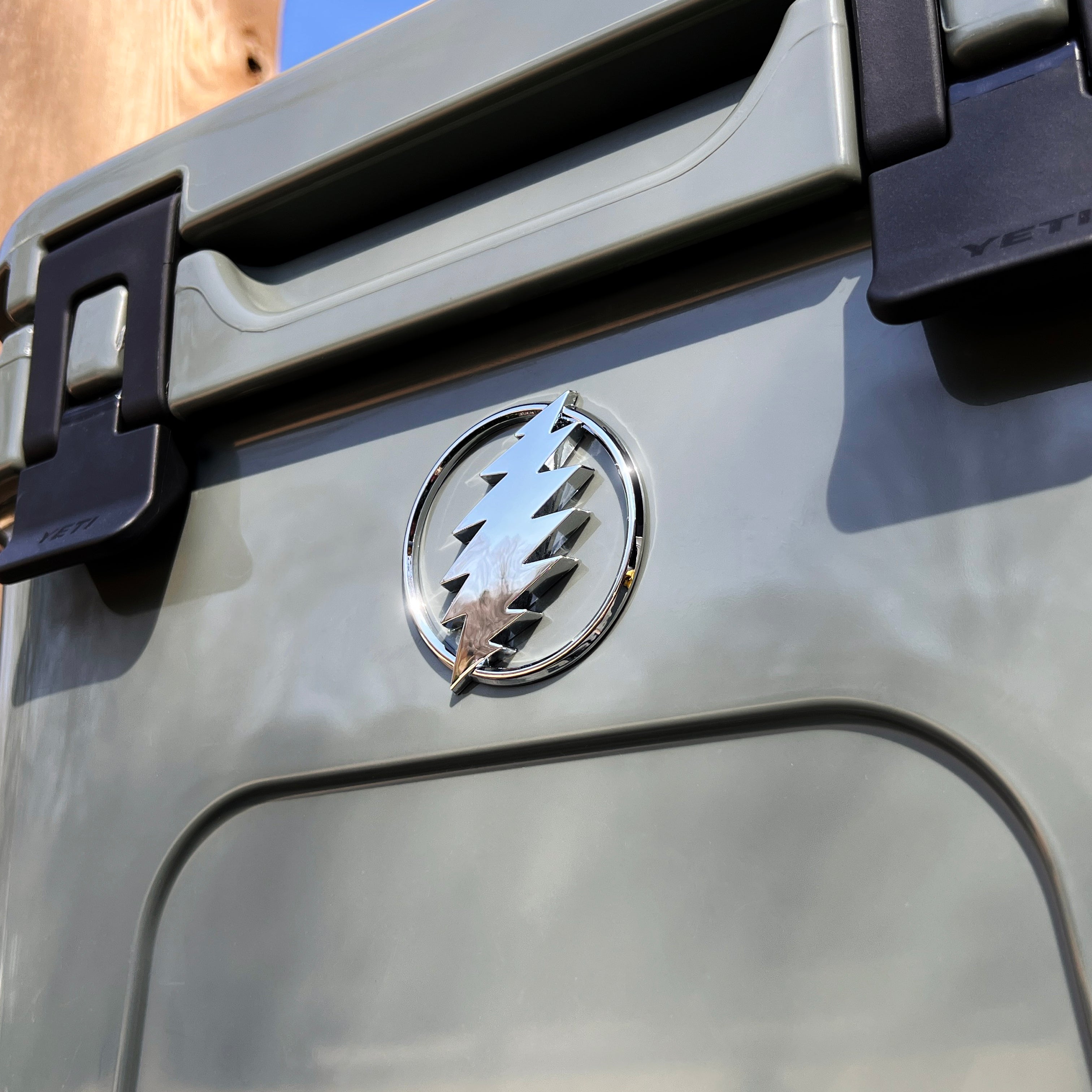 the LARGE BOLT RING BADGE - Grateful Fred -