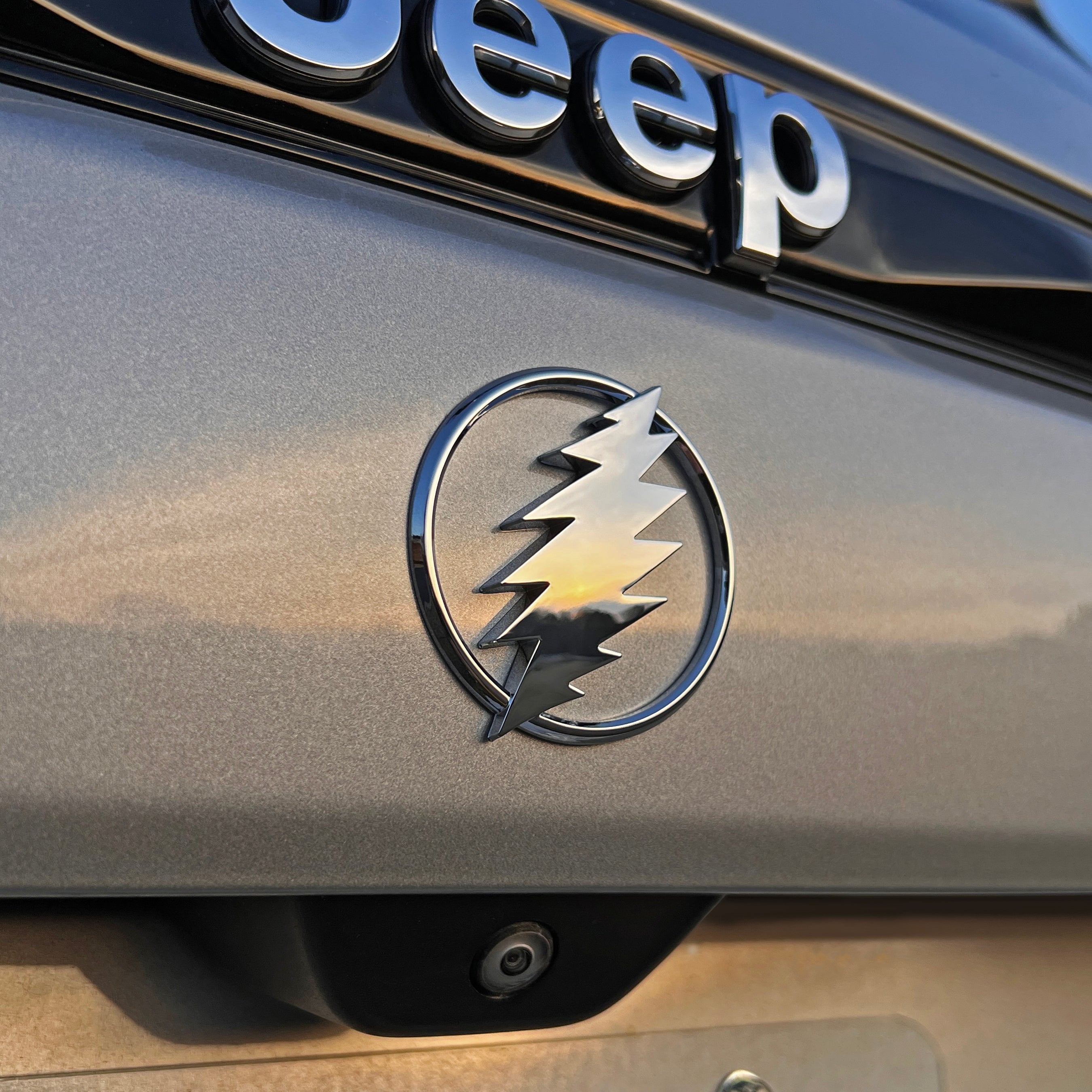 the LARGE BOLT RING BADGE - Grateful Fred -