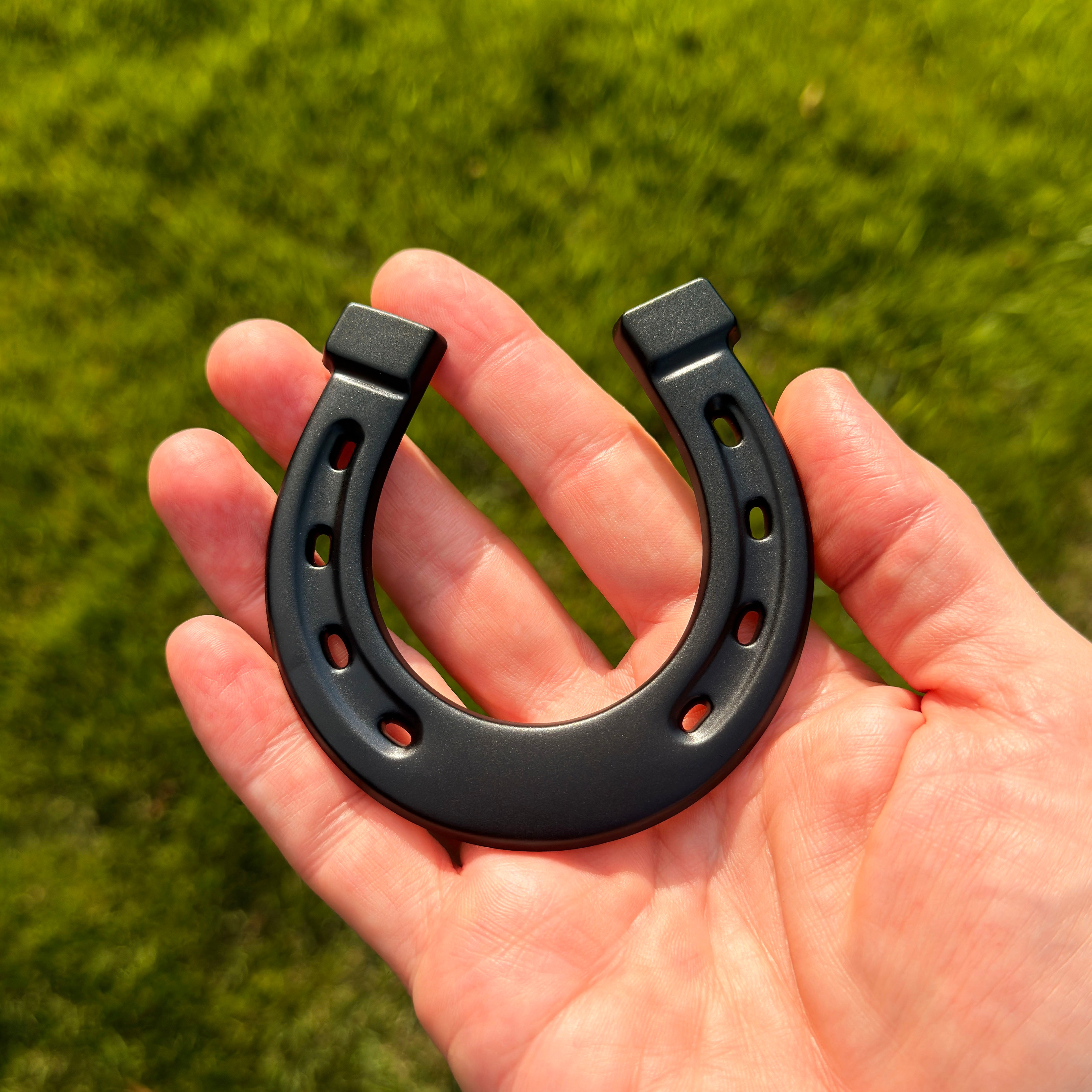 the HORSESHOE BADGE - Grateful Fred - Badge