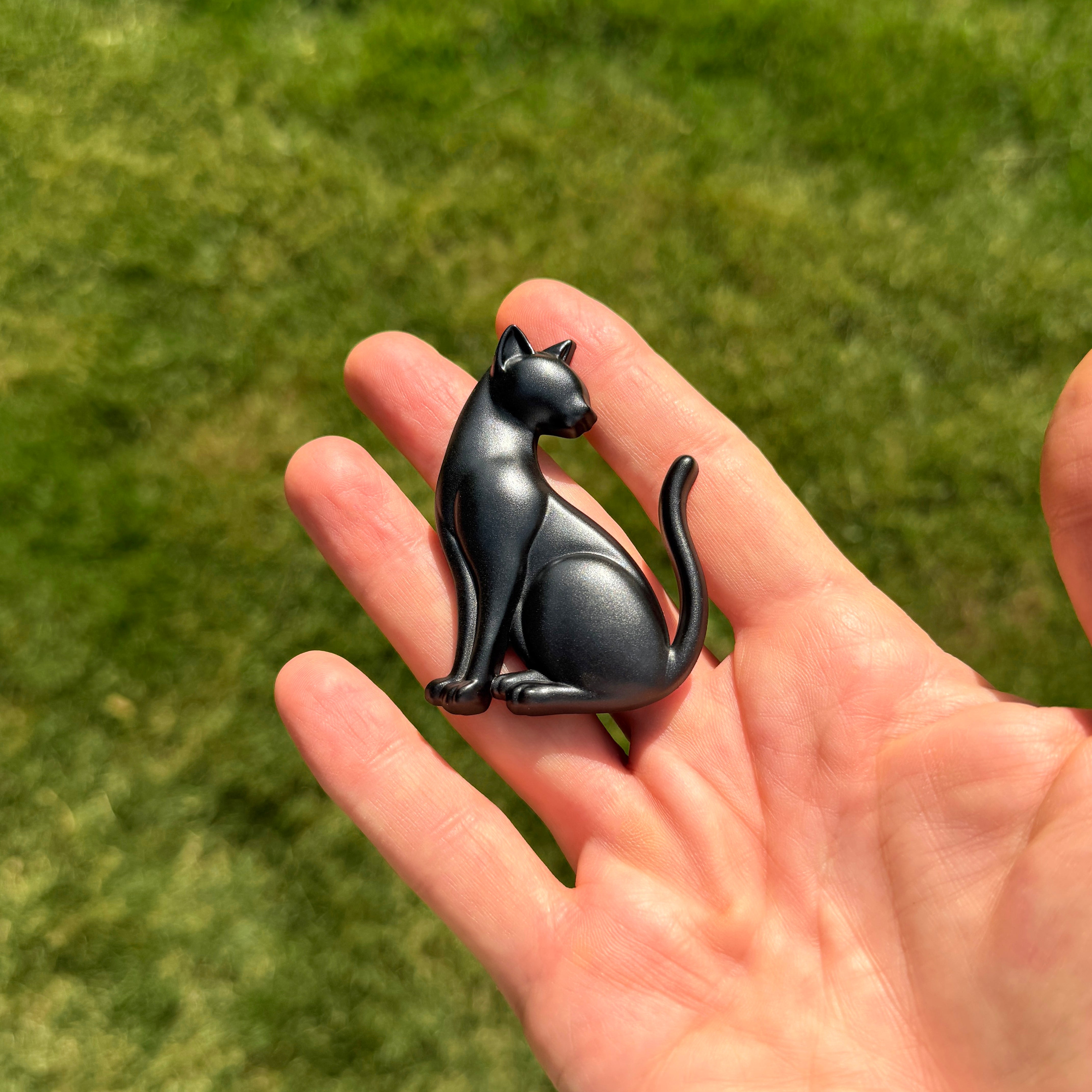 the CAT BADGE - Grateful Fred -
