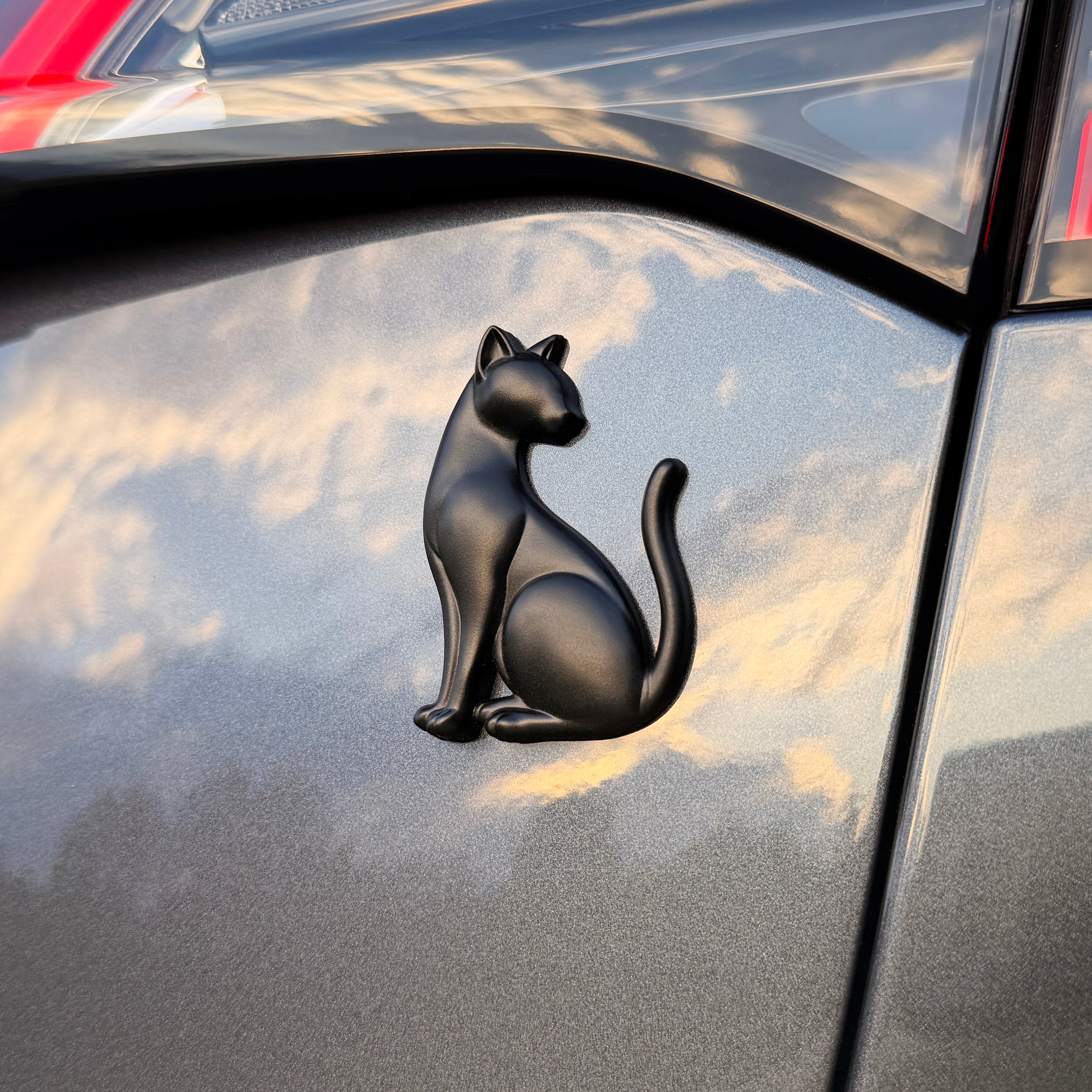 the CAT BADGE - Grateful Fred -