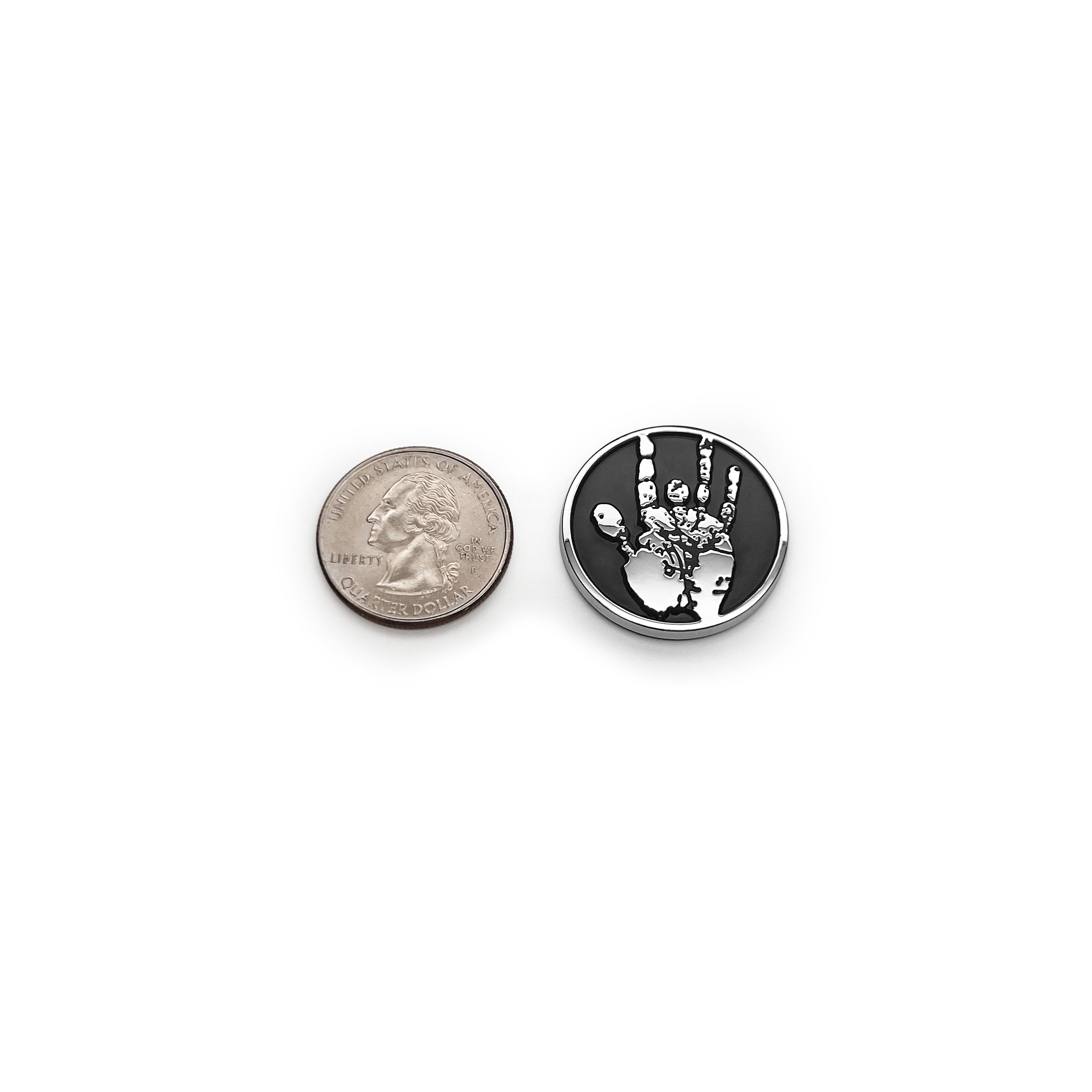 the MINI JERRY HAND 5-PACK - Grateful Fred - Badge
