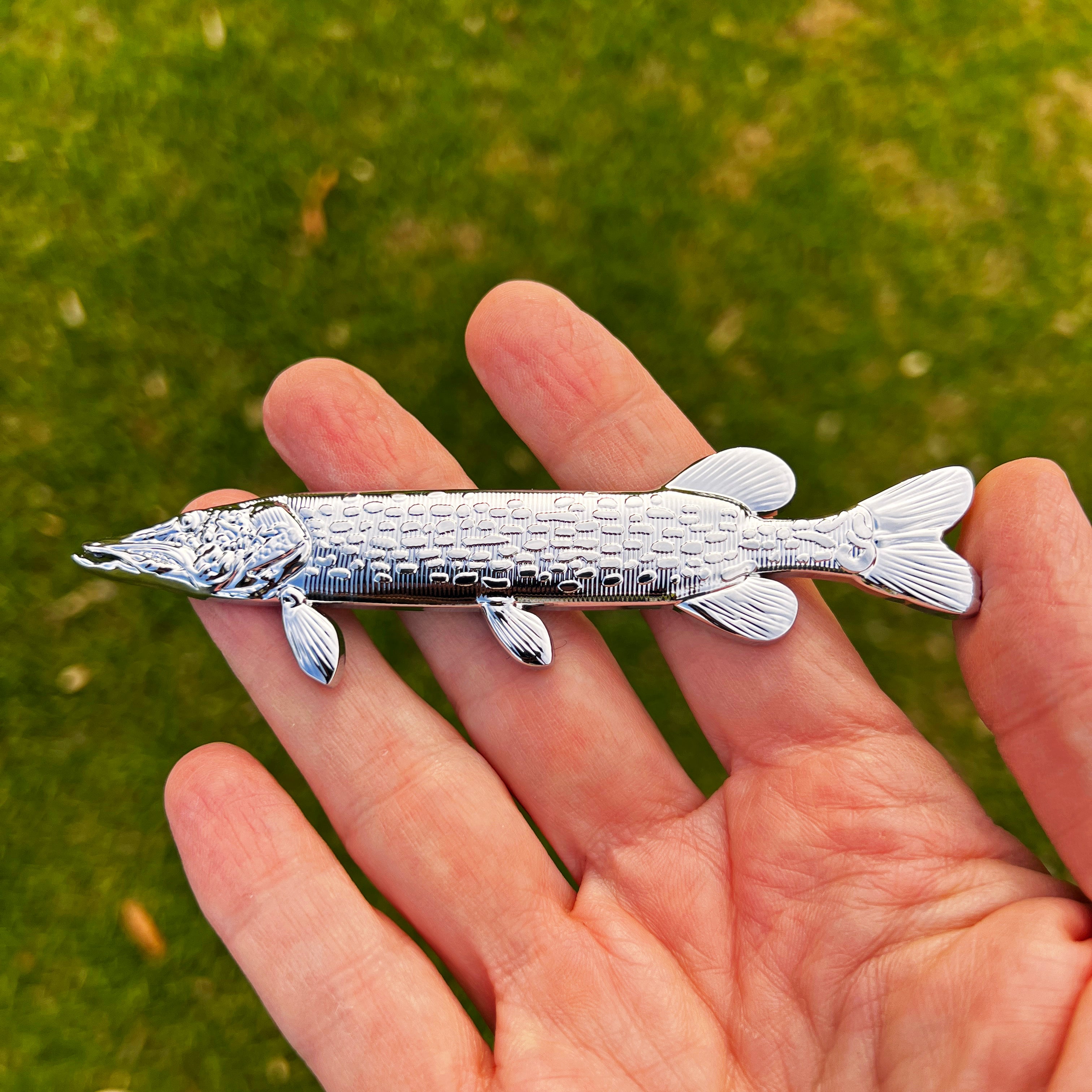 the NORTHERN PIKE BADGE - Grateful Fred - Badge