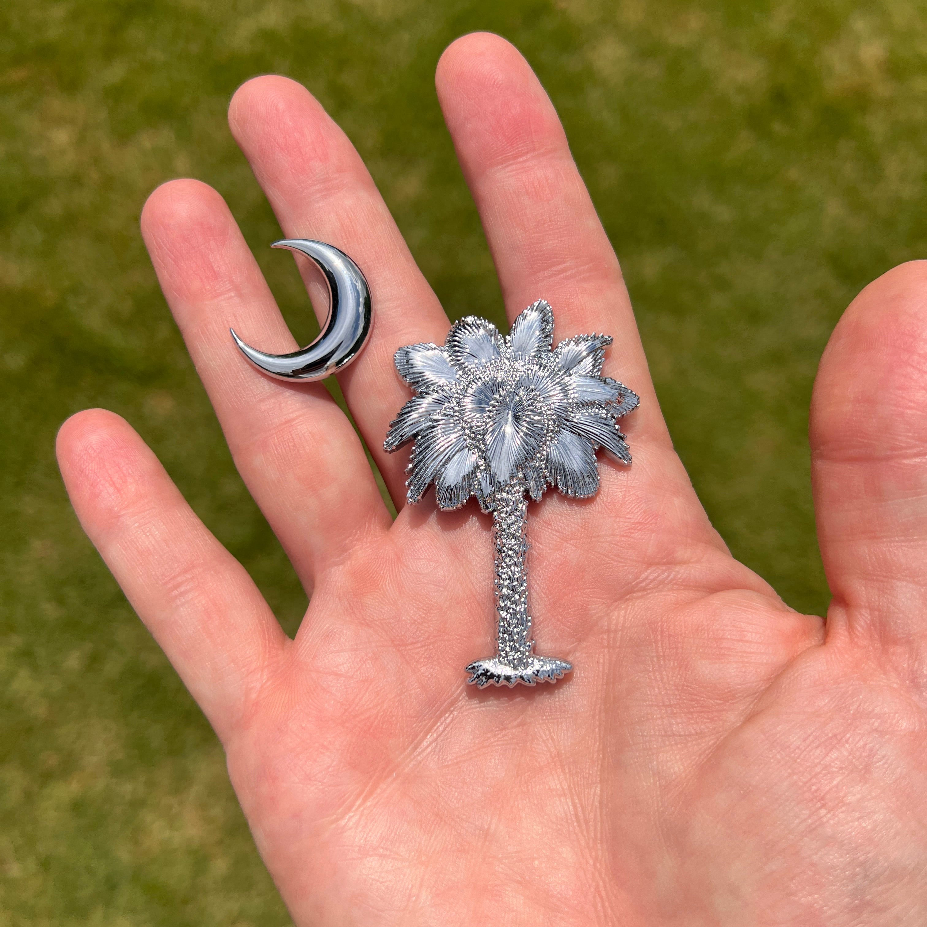 the PALMETTO MOON BADGE - Grateful Fred   -