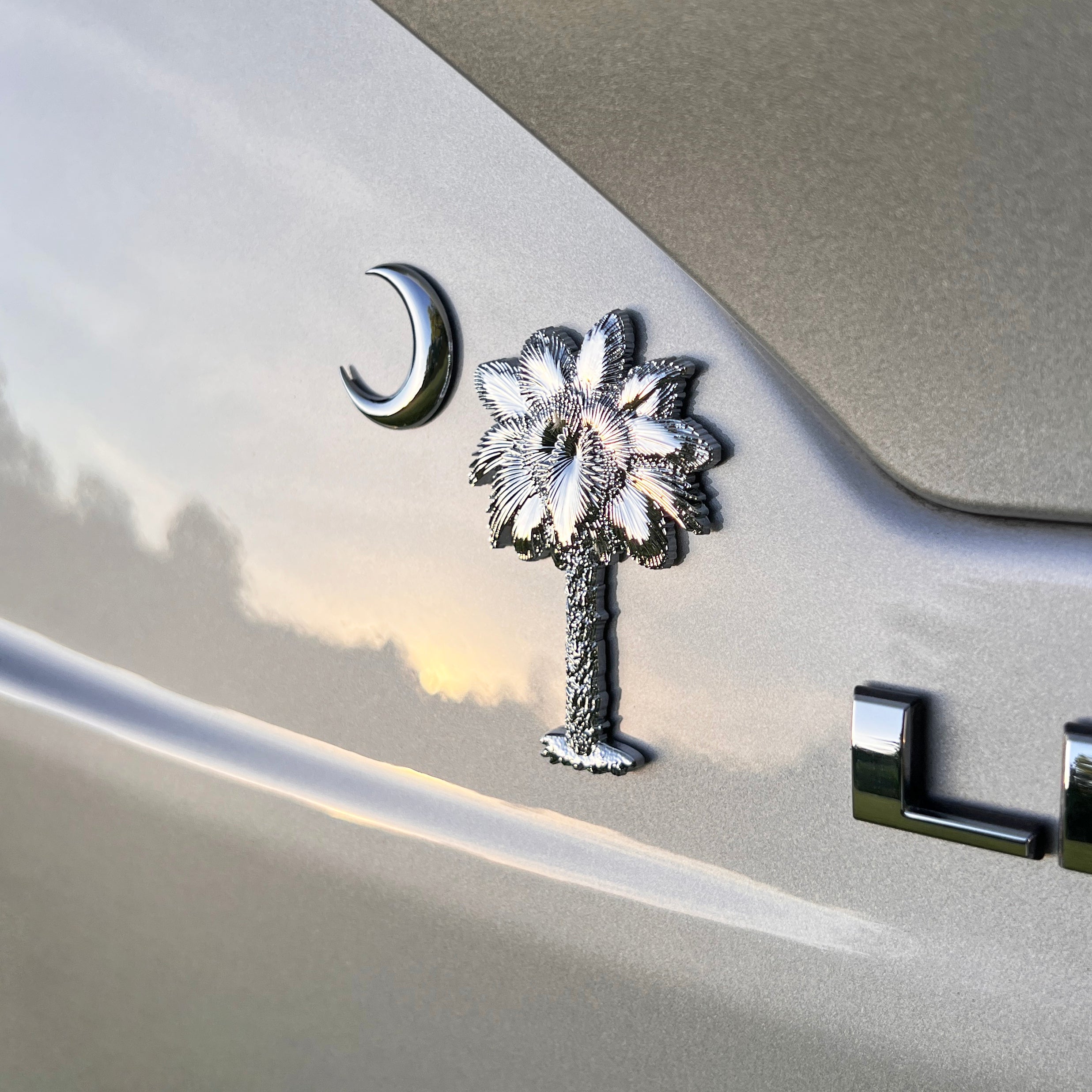 the PALMETTO MOON BADGE - Grateful Fred   -