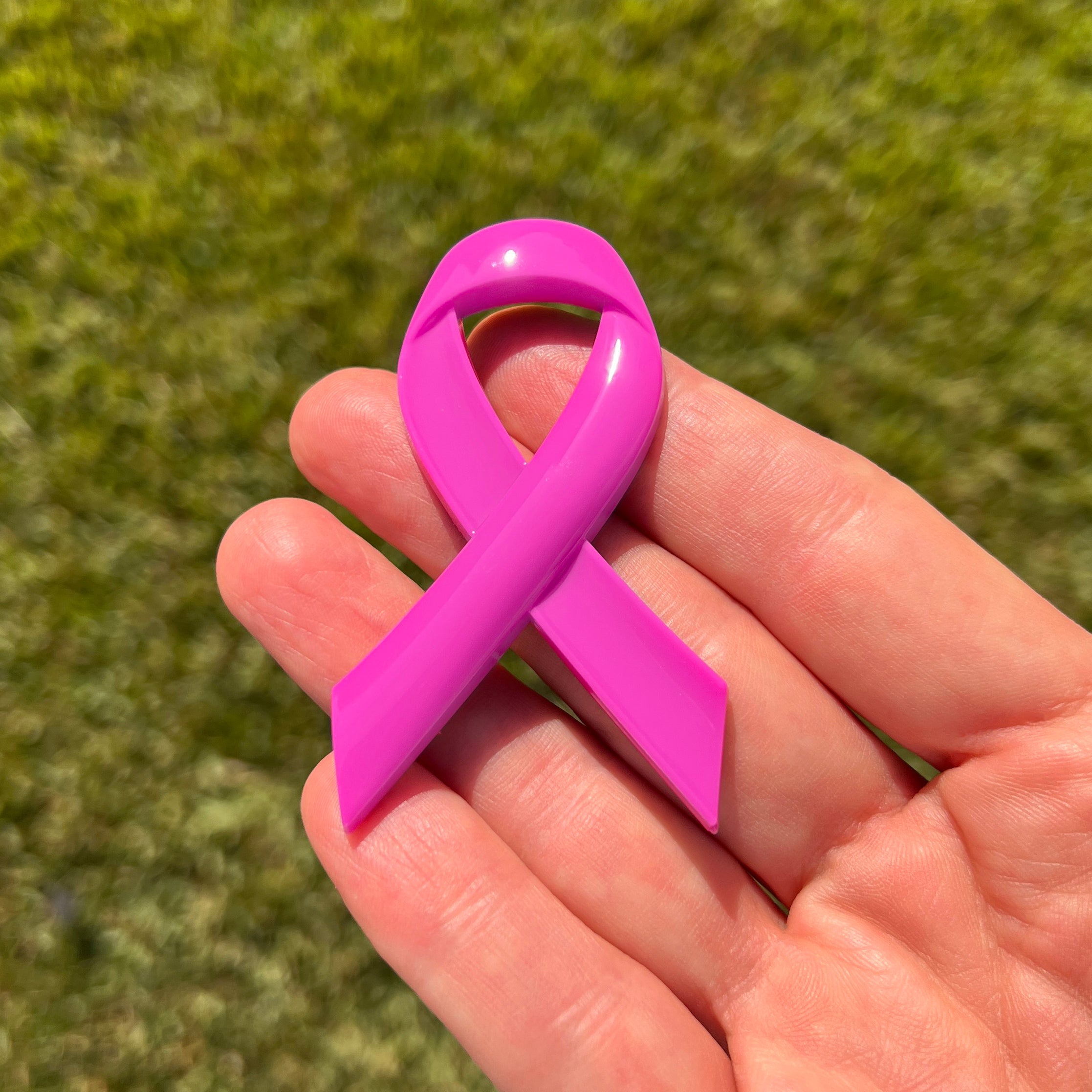 the BREAST CANCER AWARENESS BADGE - Grateful Fred - Badge