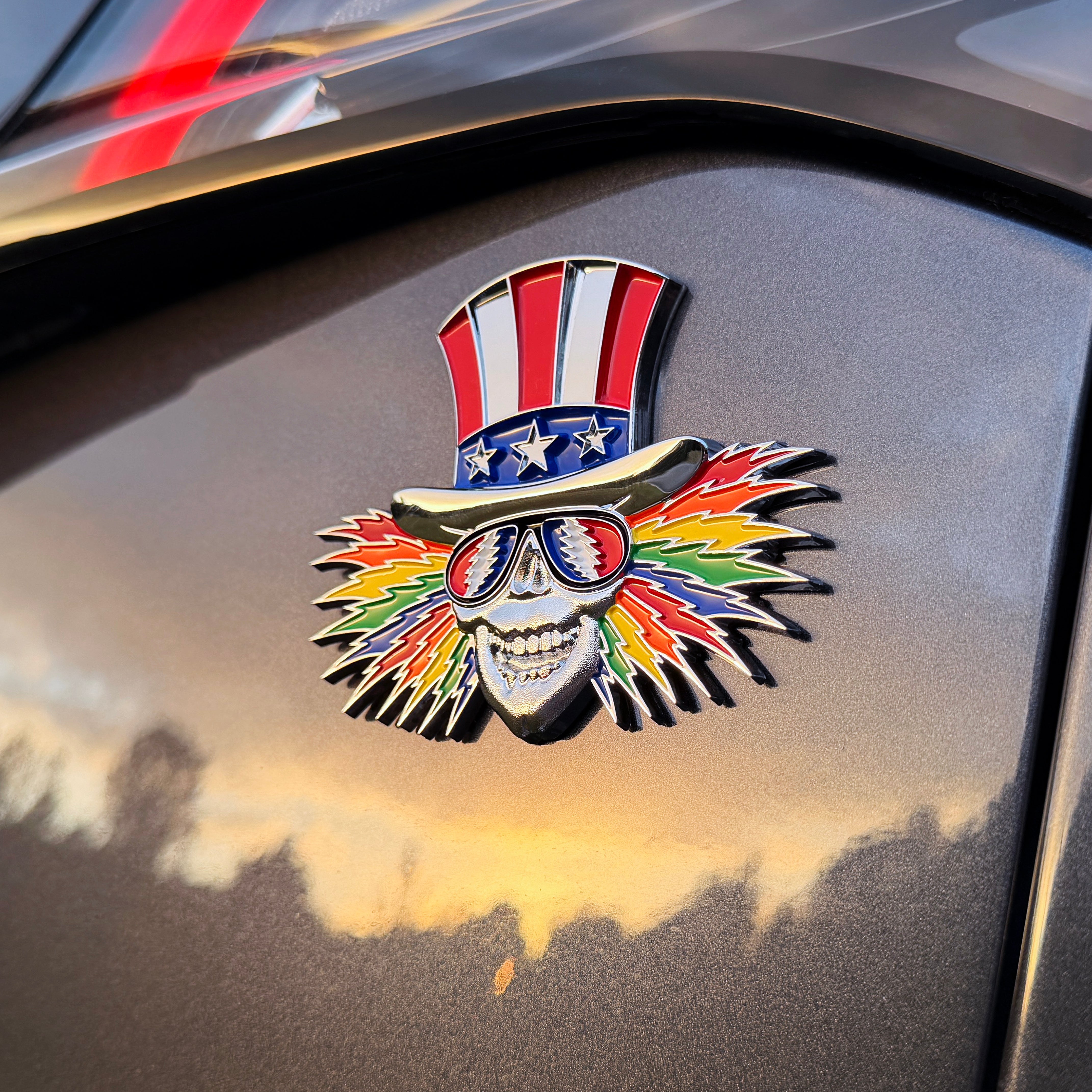 the CYCLE SAM Chrome Badge | Grateful Fred