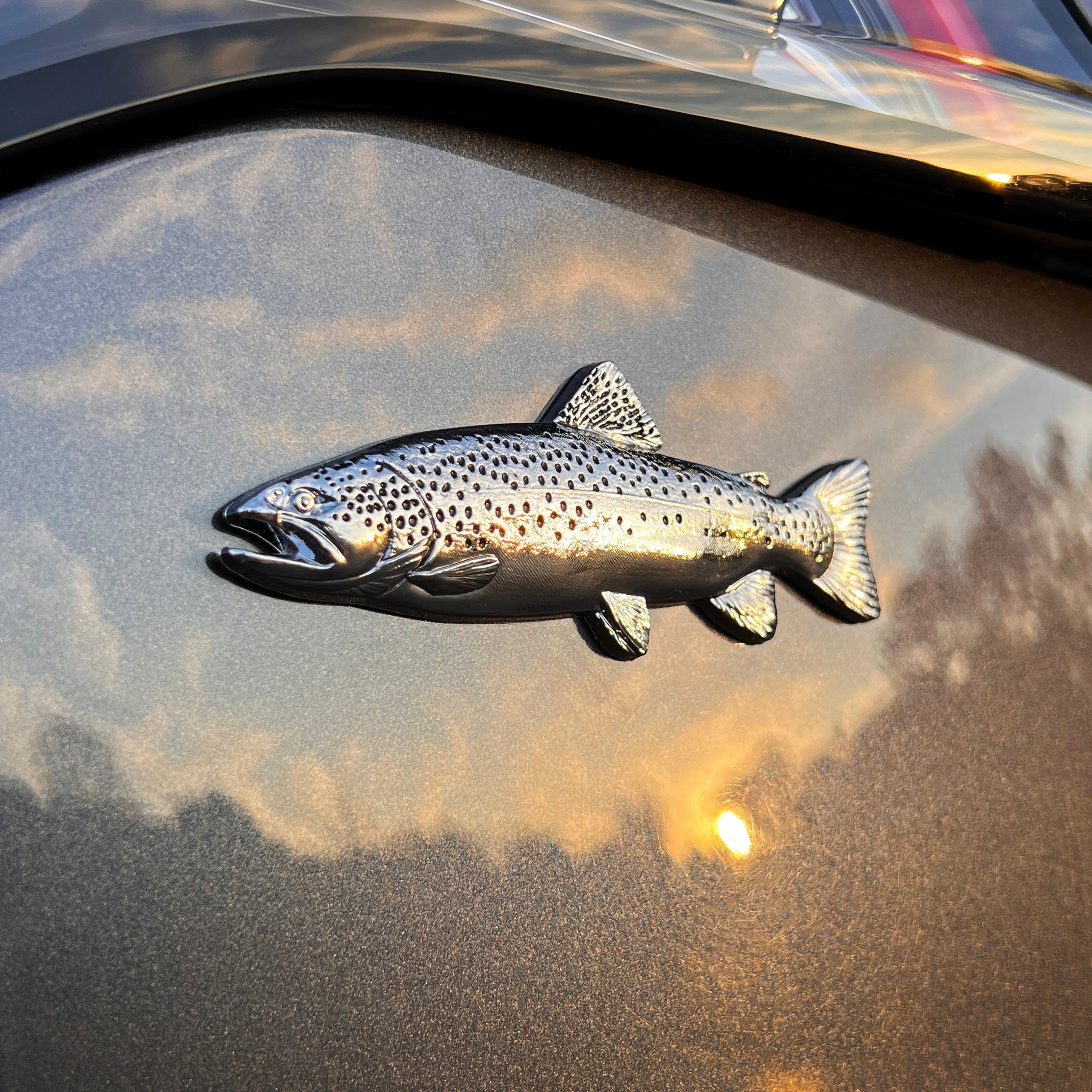 the RAINBOW TROUT BADGE - Grateful Fred - Badge