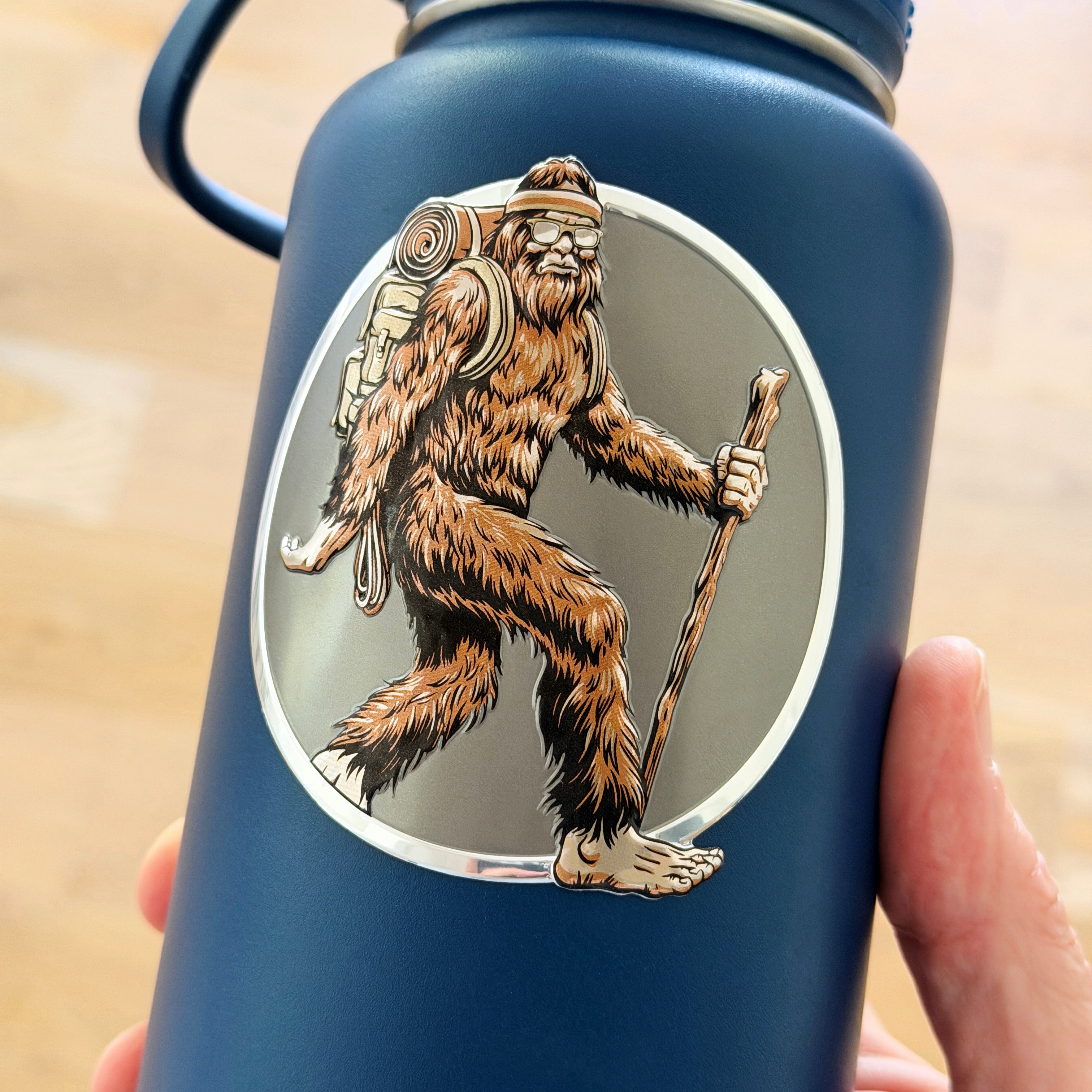 the SASQUATCH BOTTLE BADGE – 2 PACK - Grateful Fred   -