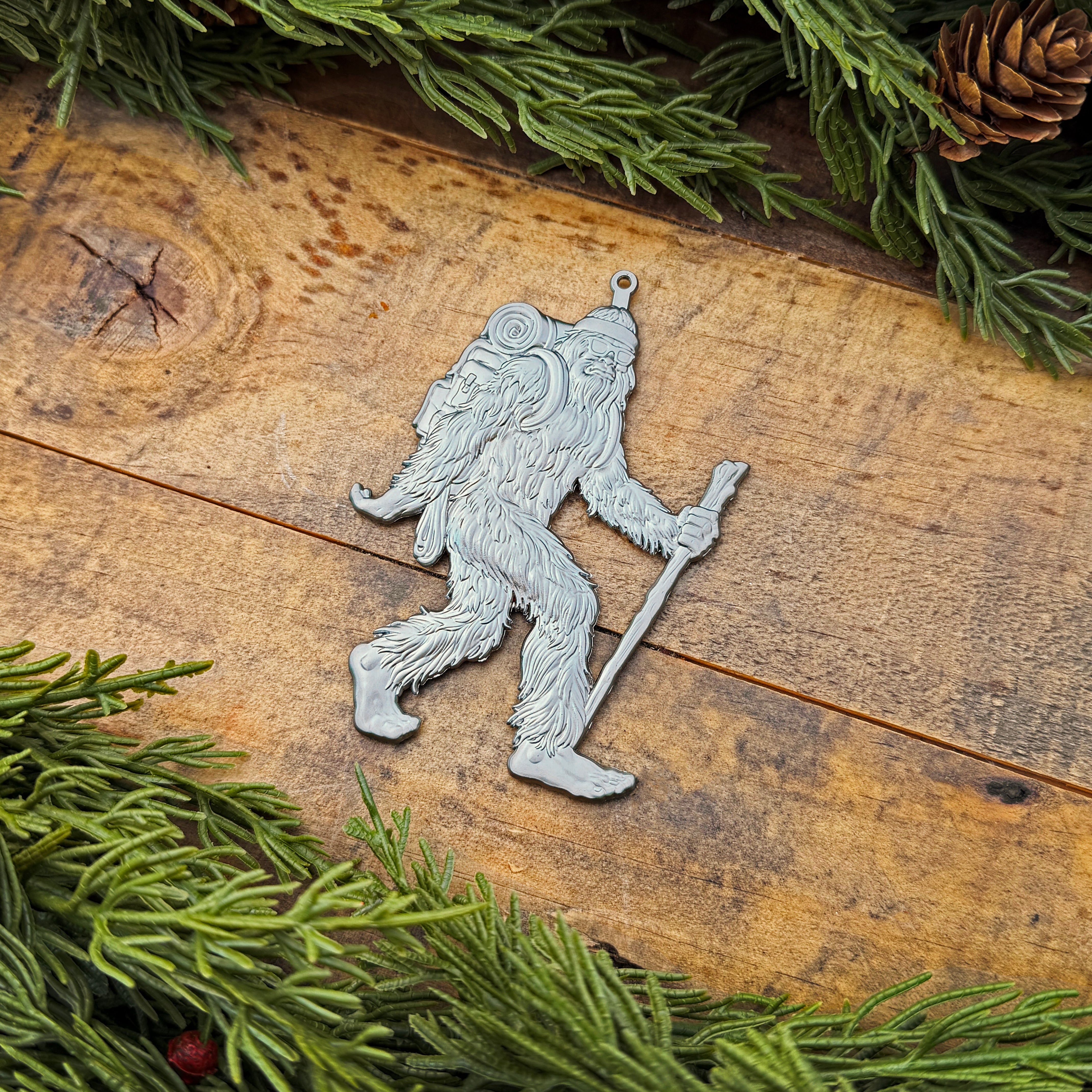 the SASQUATCH ORNAMENT - Grateful Fred - Ornament