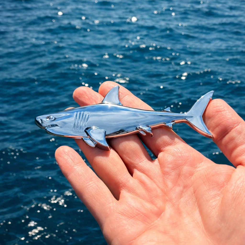 the SHARK BADGE - Grateful Fred - Badge