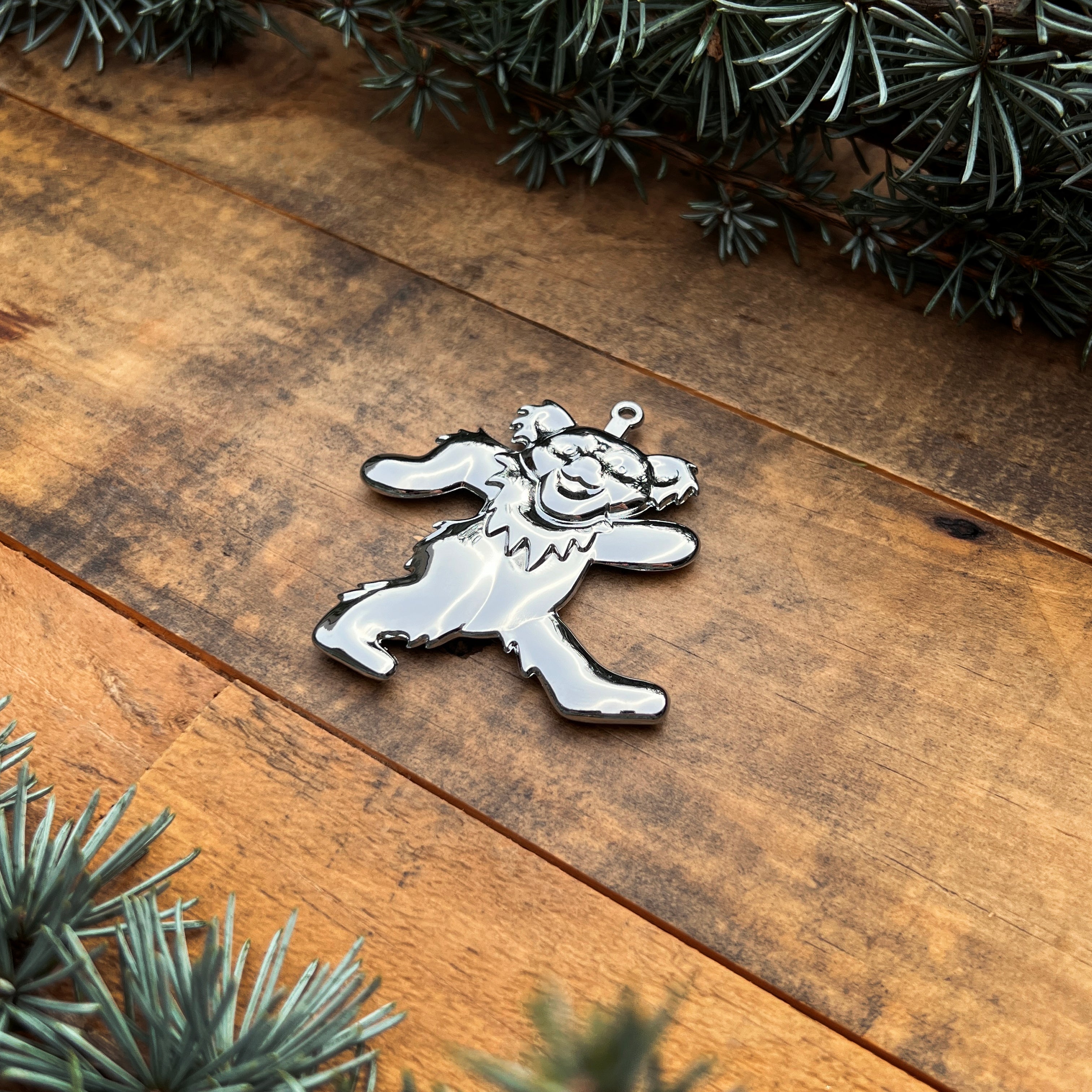 The SINGLE METAL BEAR ORNAMENT - Grateful Fred - Ornament