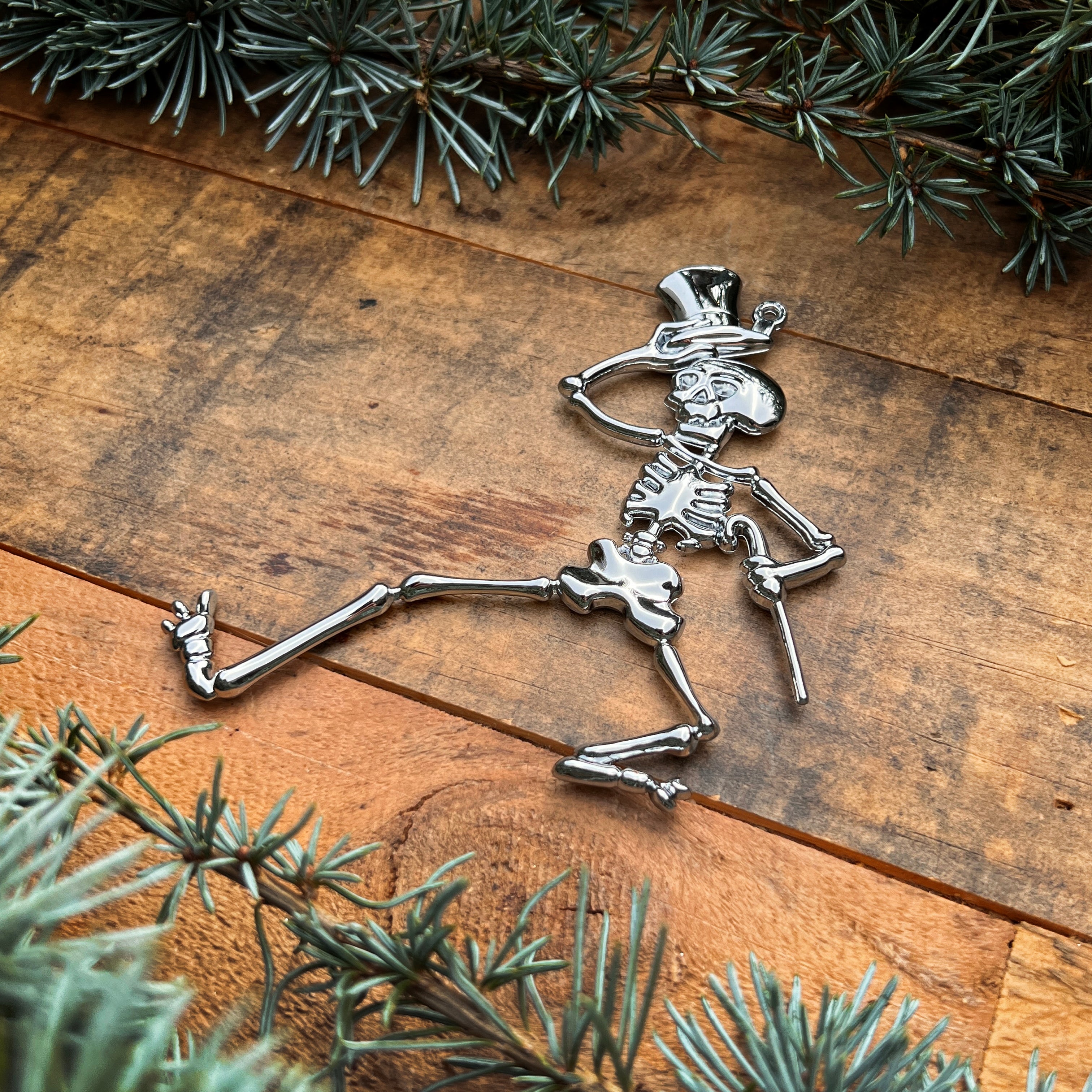 the METAL SKELETON ORNAMENT - Grateful Fred - Ornament
