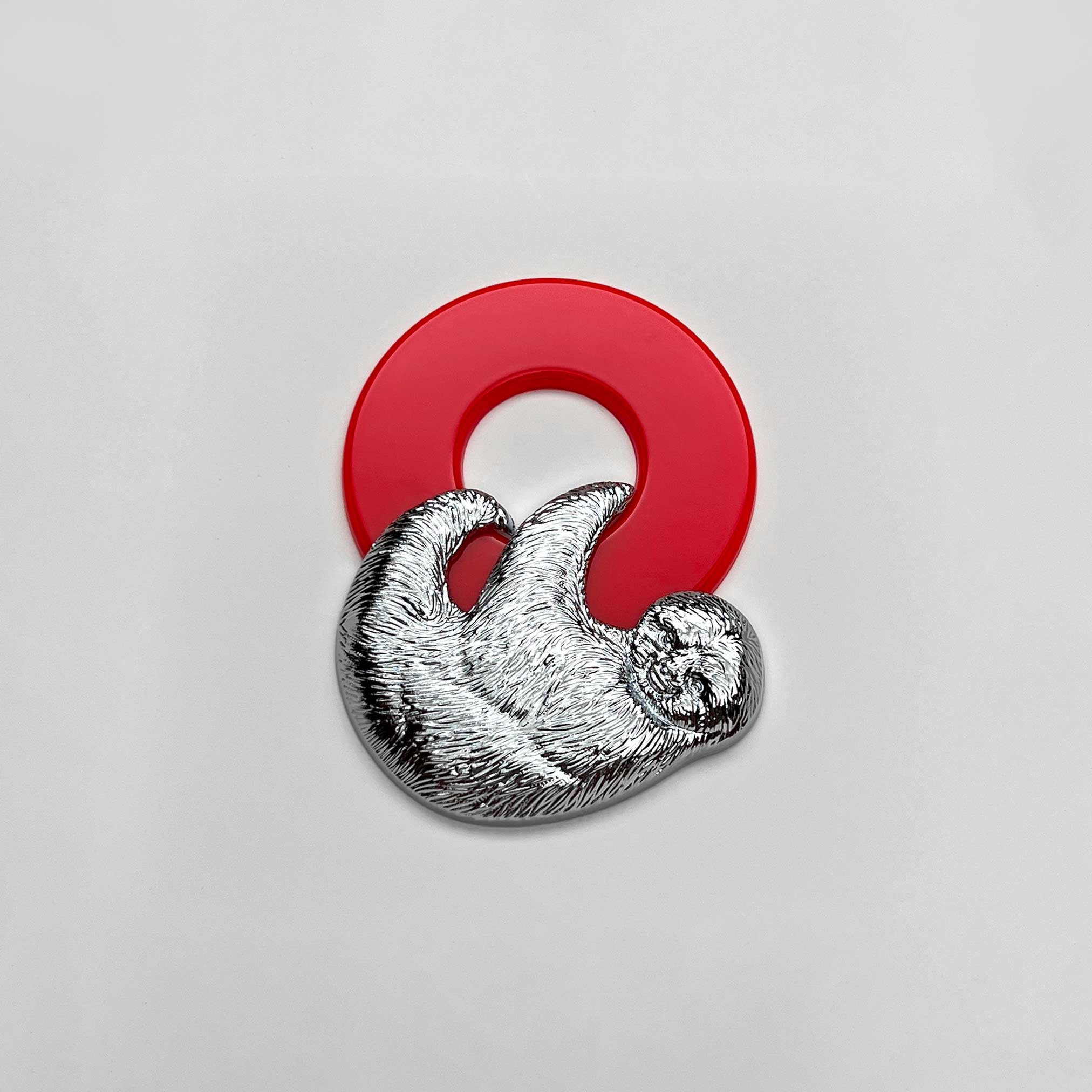 the SLOTH DONUT BADGE - Grateful Fred - Badge