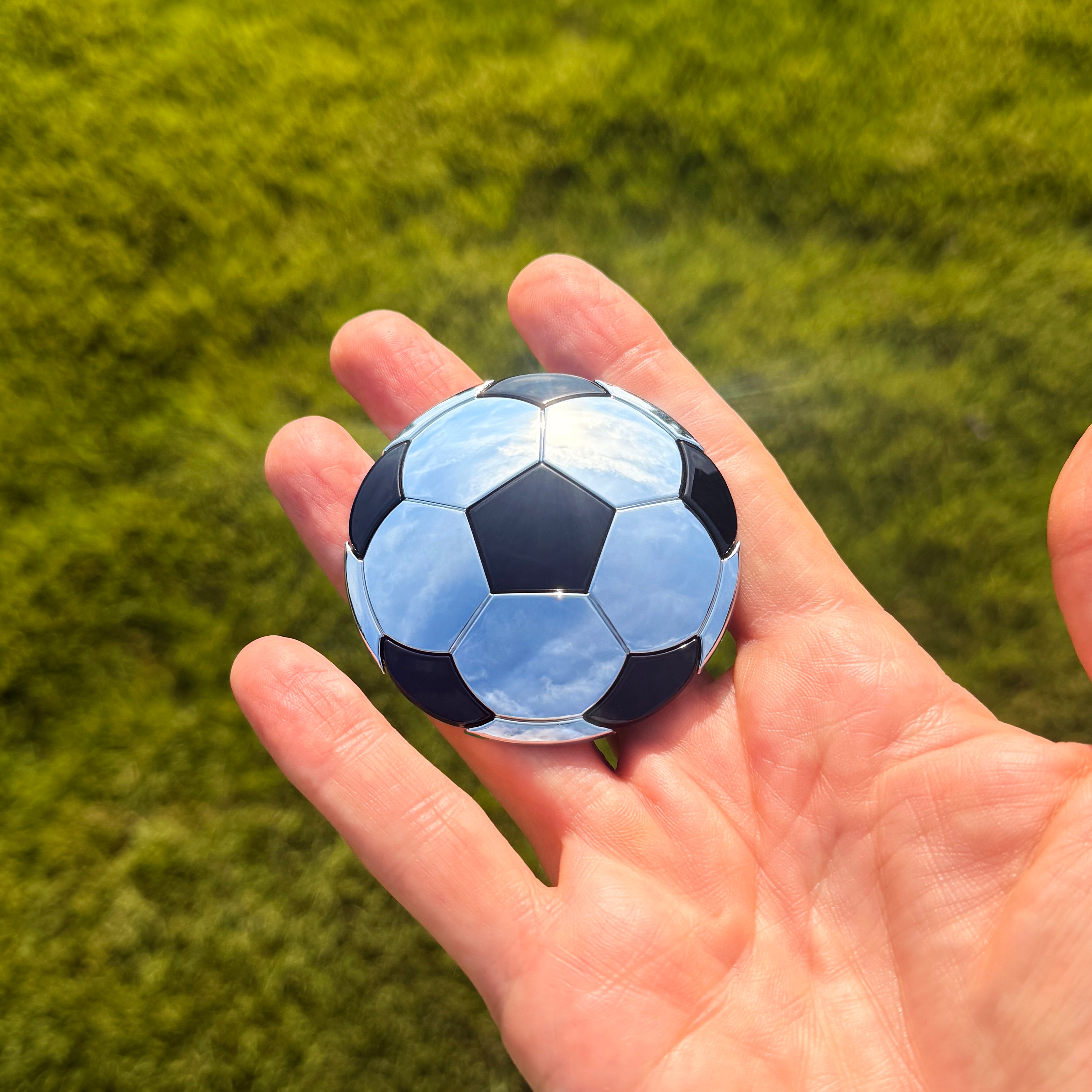 the SOCCER BALL BADGE - Grateful Fred -