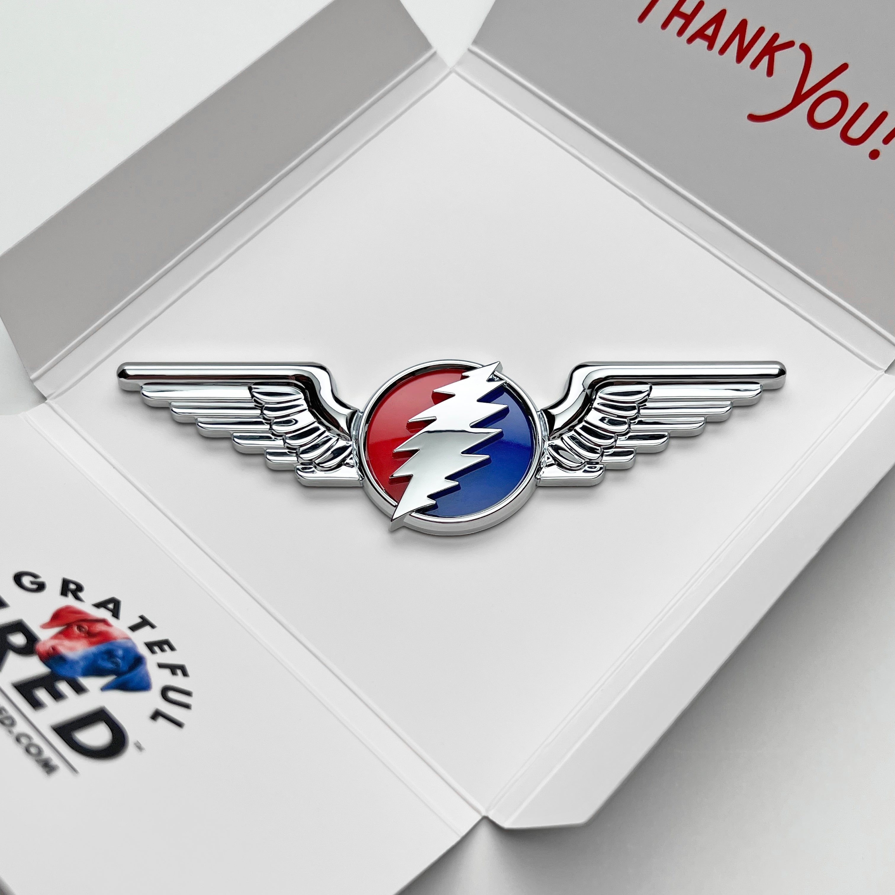 the STEALIE EAGLE BADGE - Grateful Fred - Badge