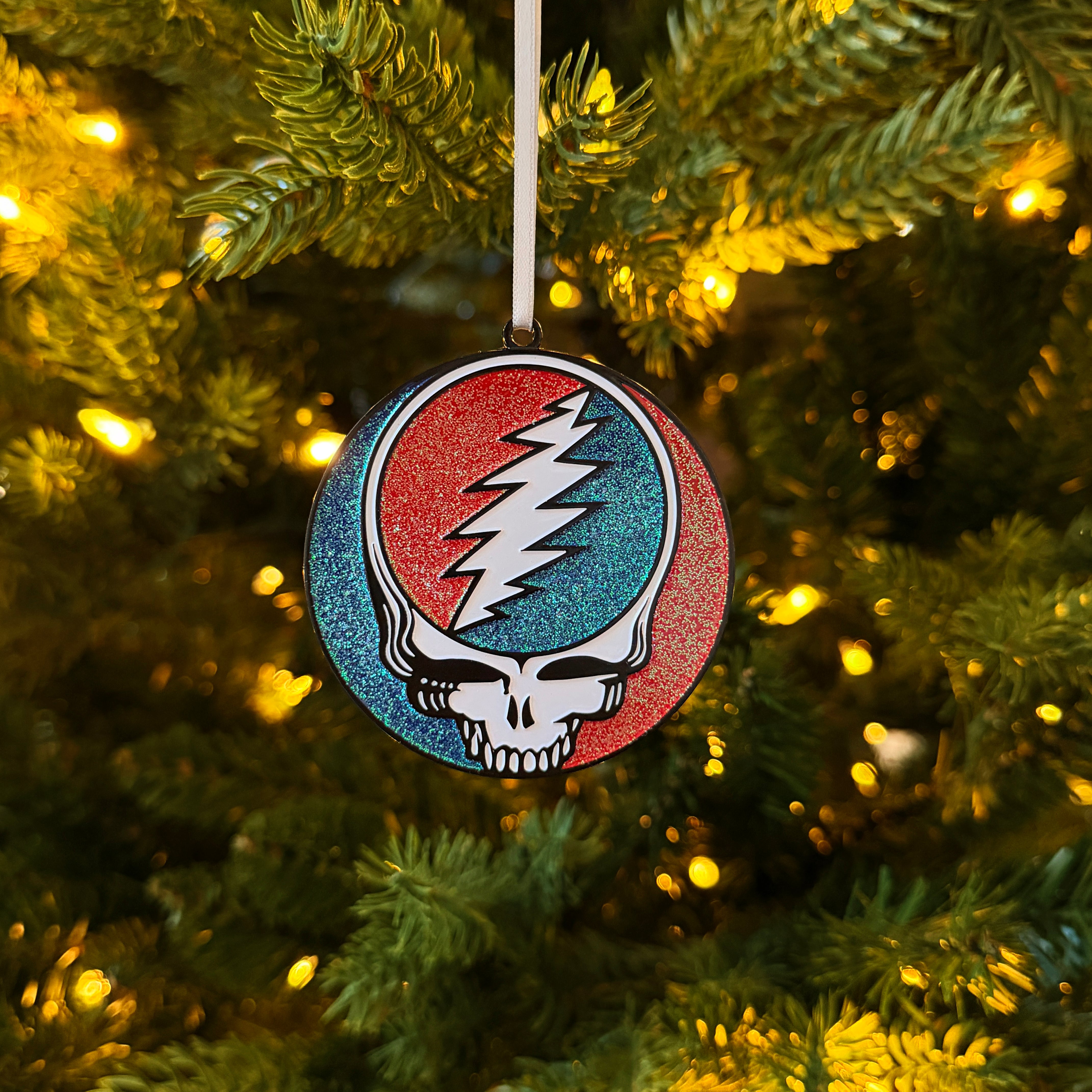 the STEALIE ENAMEL ORNAMENT