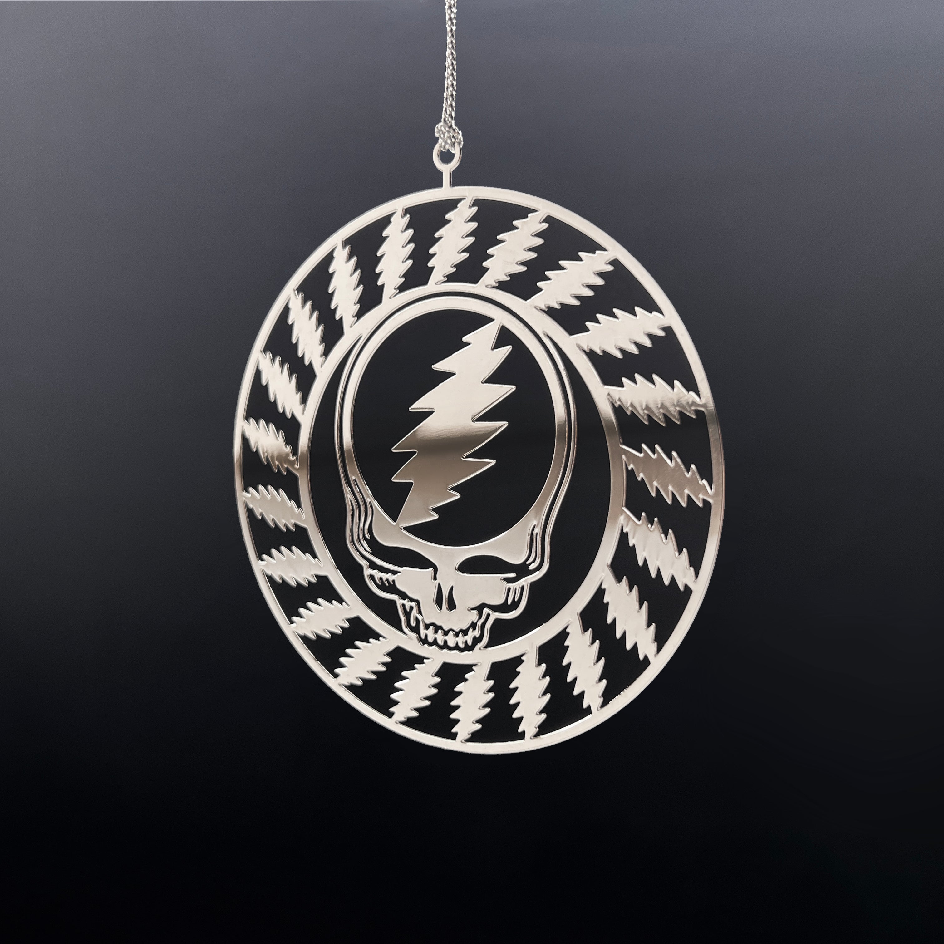 the STEALIE SPIRAL ORNAMENT - Grateful Fred - Ornament