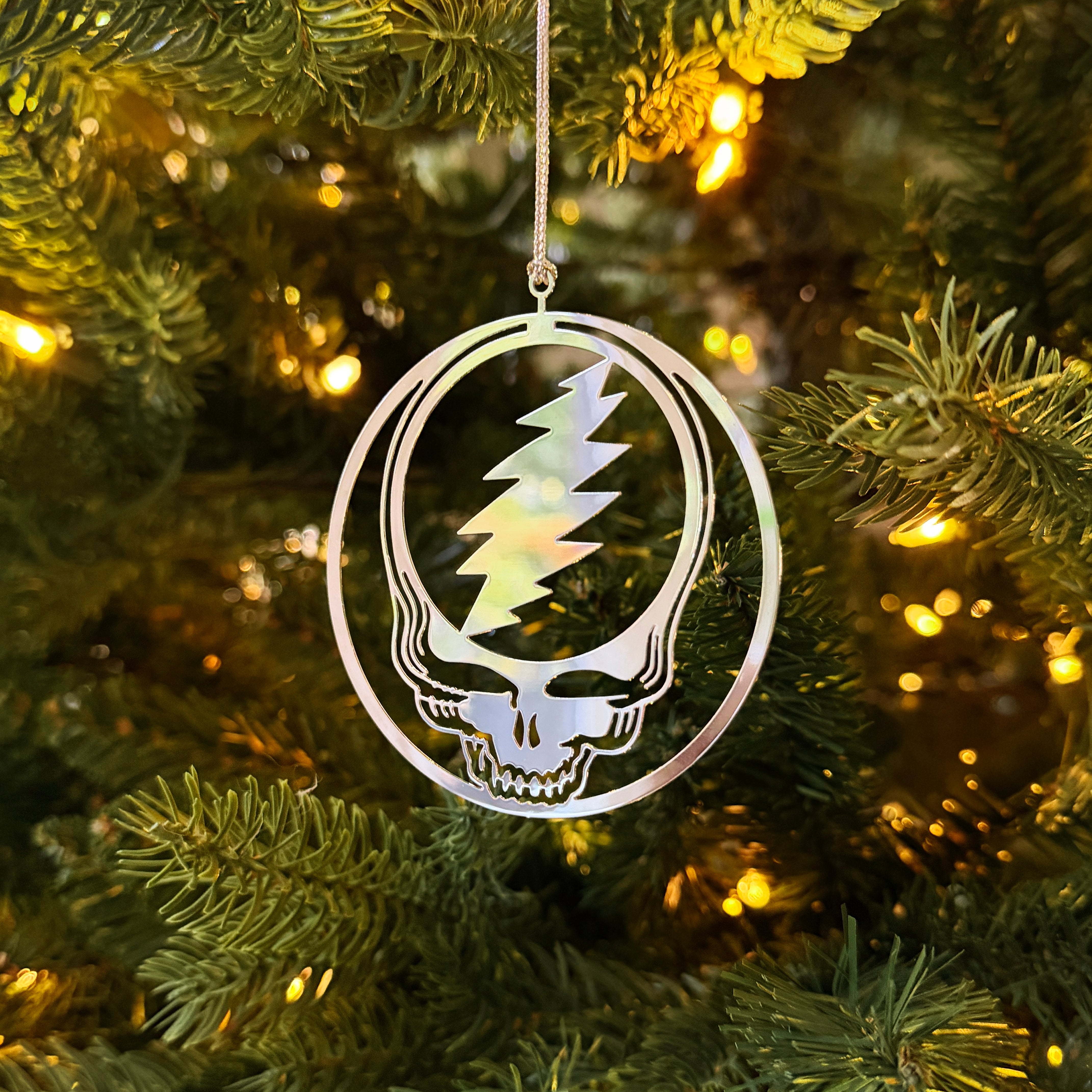 the THIN METAL STEALIE ORNAMENT - Grateful Fred - Ornament