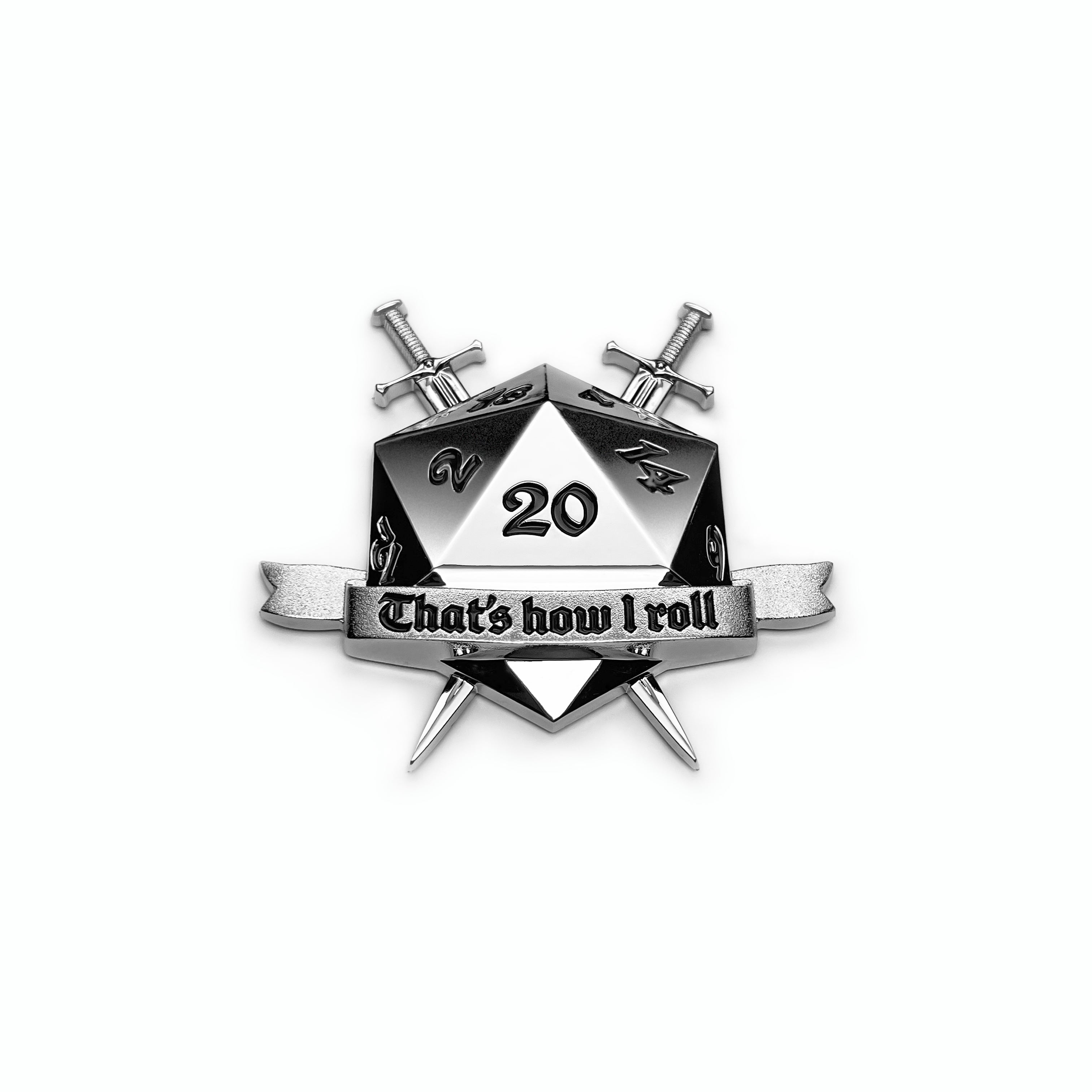 the NAT 20 BADGE - Grateful Fred - Badge