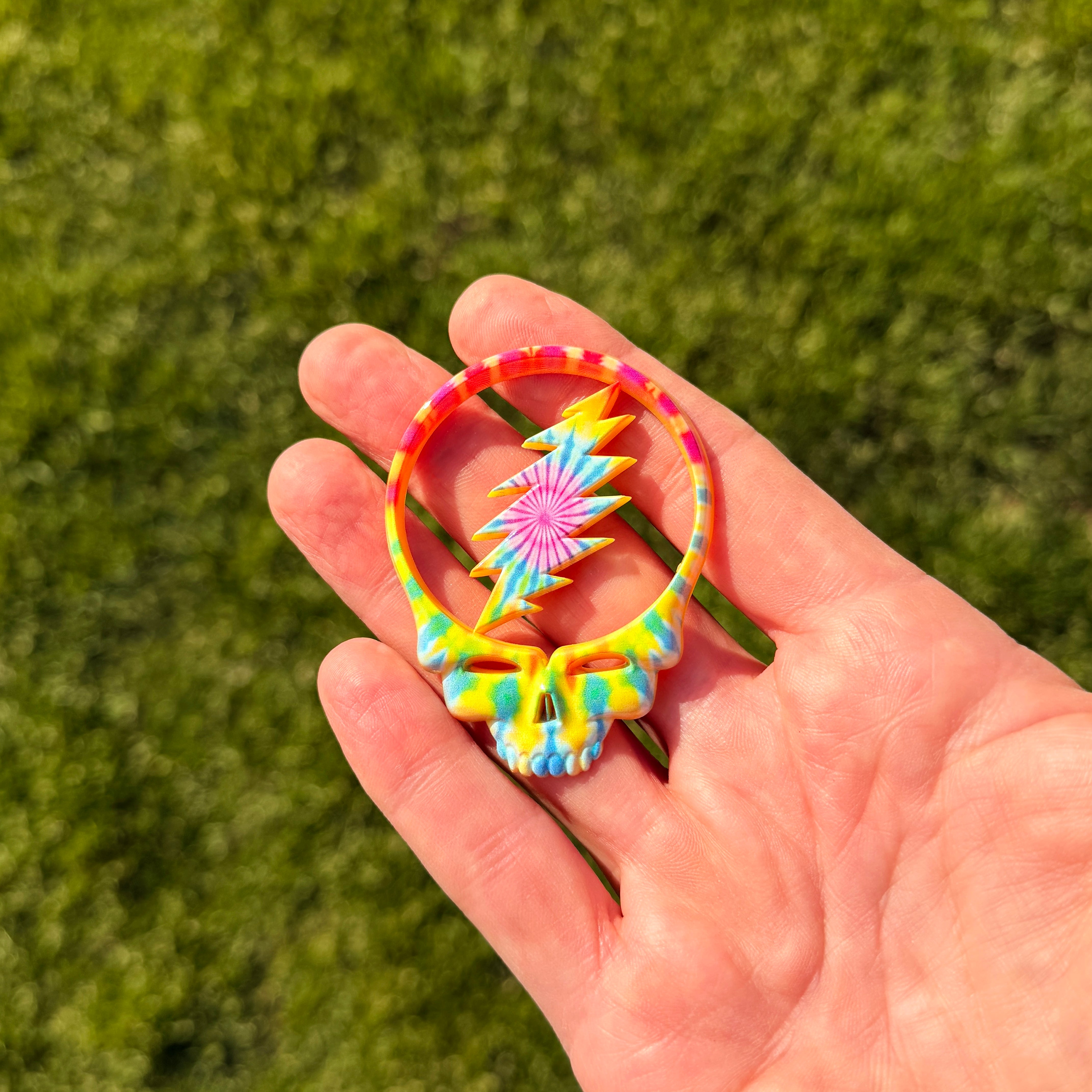 the STEALIE 1.0 BADGE - Grateful Fred - Badge