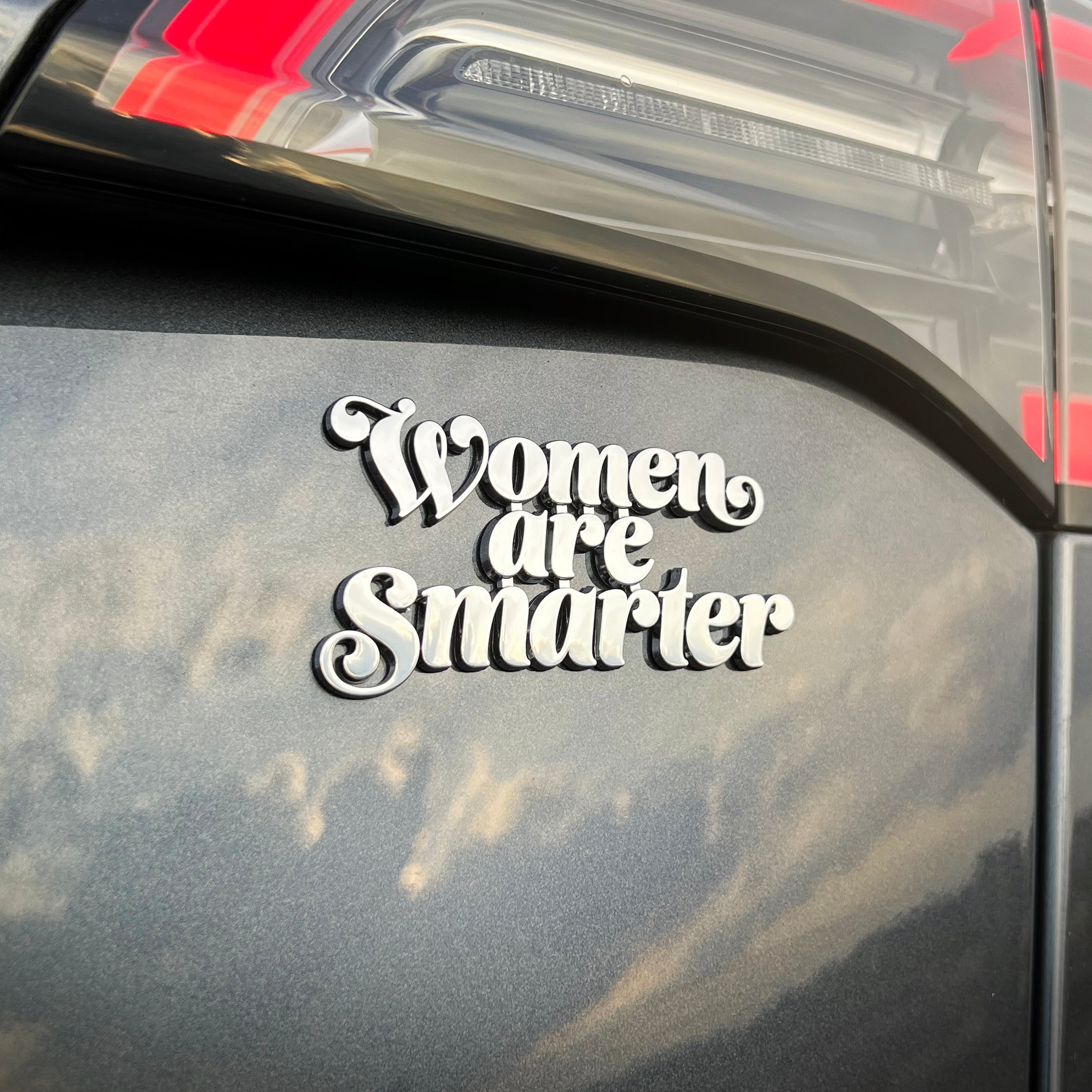 the WOMEN ARE SMARTER Badge - Grateful Fred - Badge