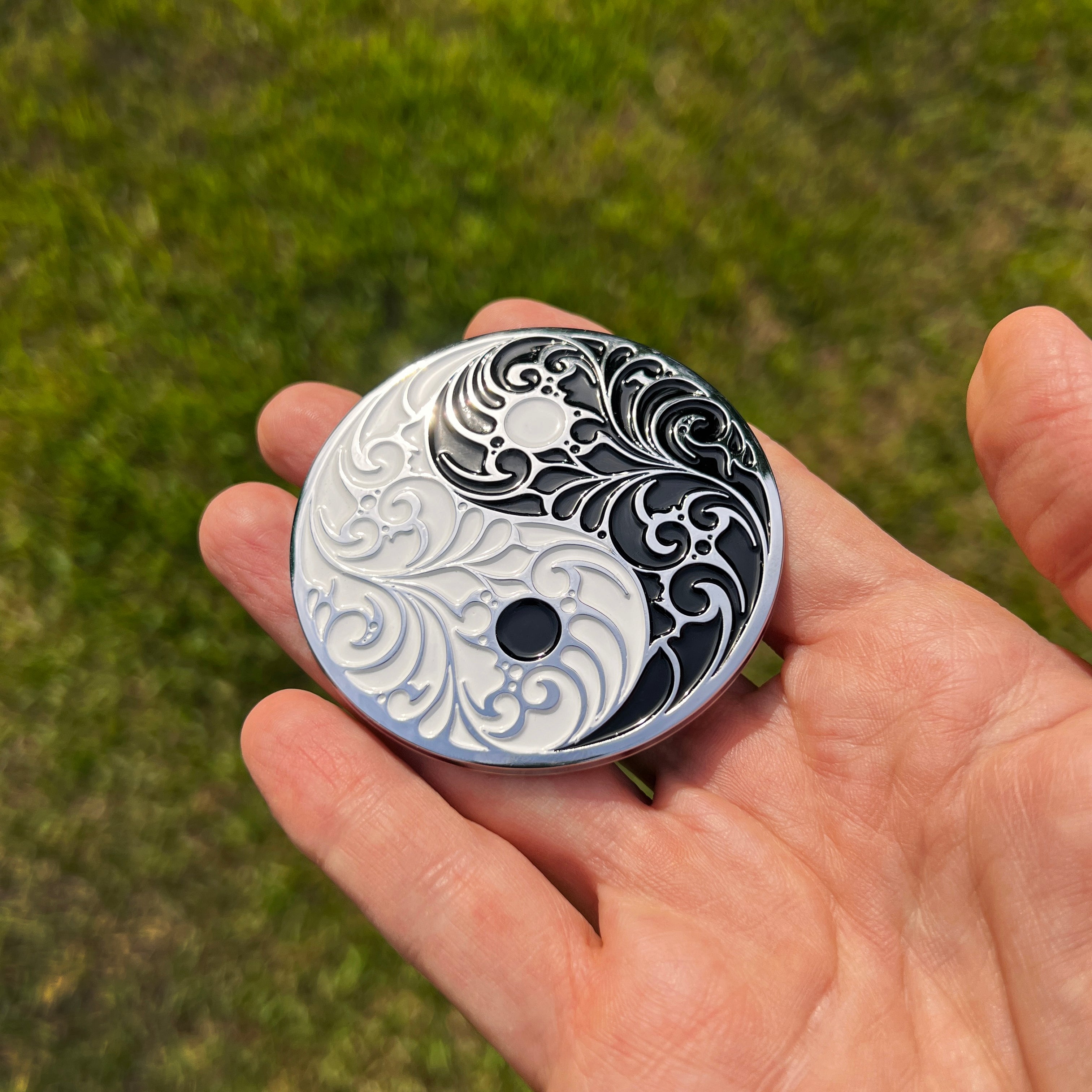 the YIN YANG BADGE