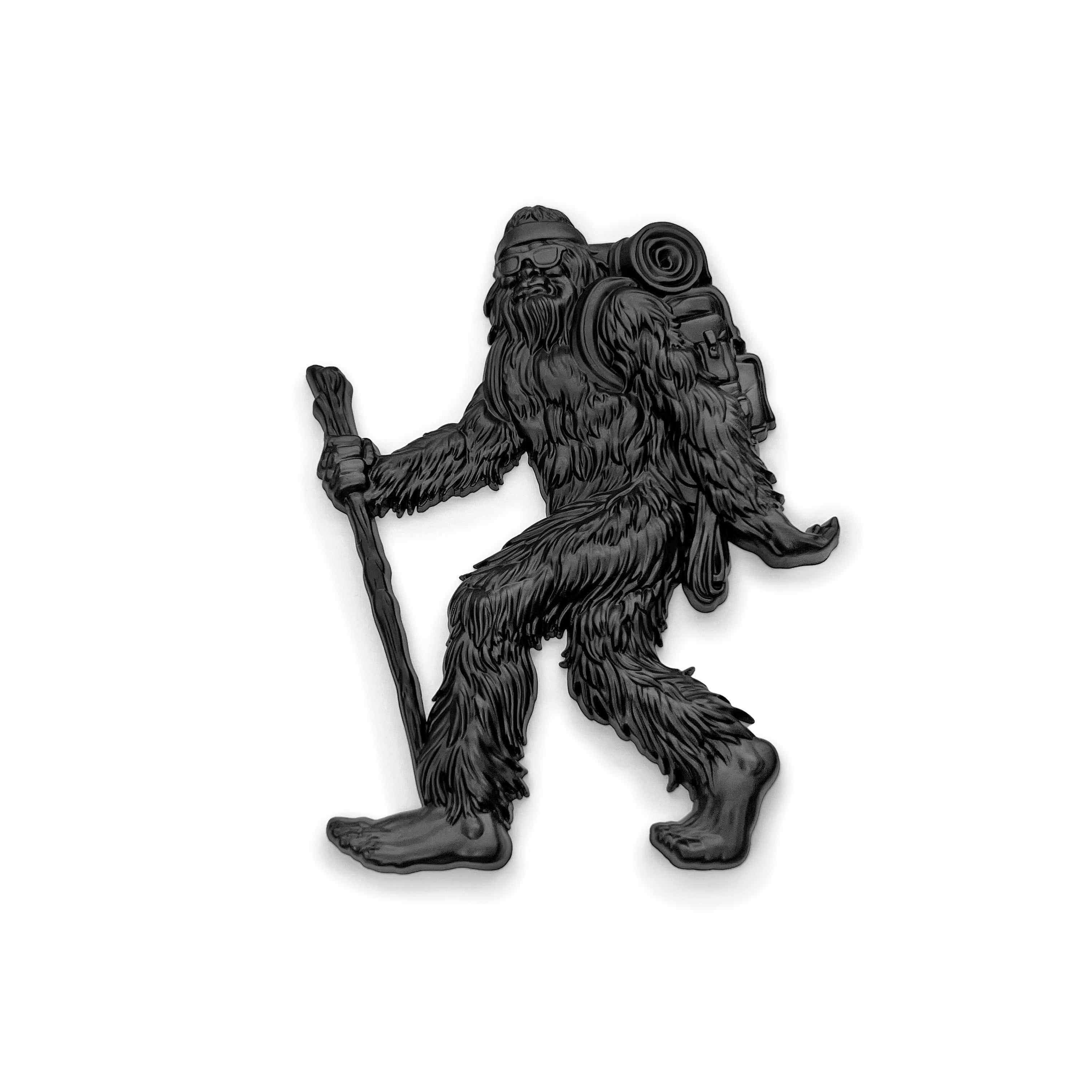the SASQUATCH BADGE (left facing) - Grateful Fred - Badge