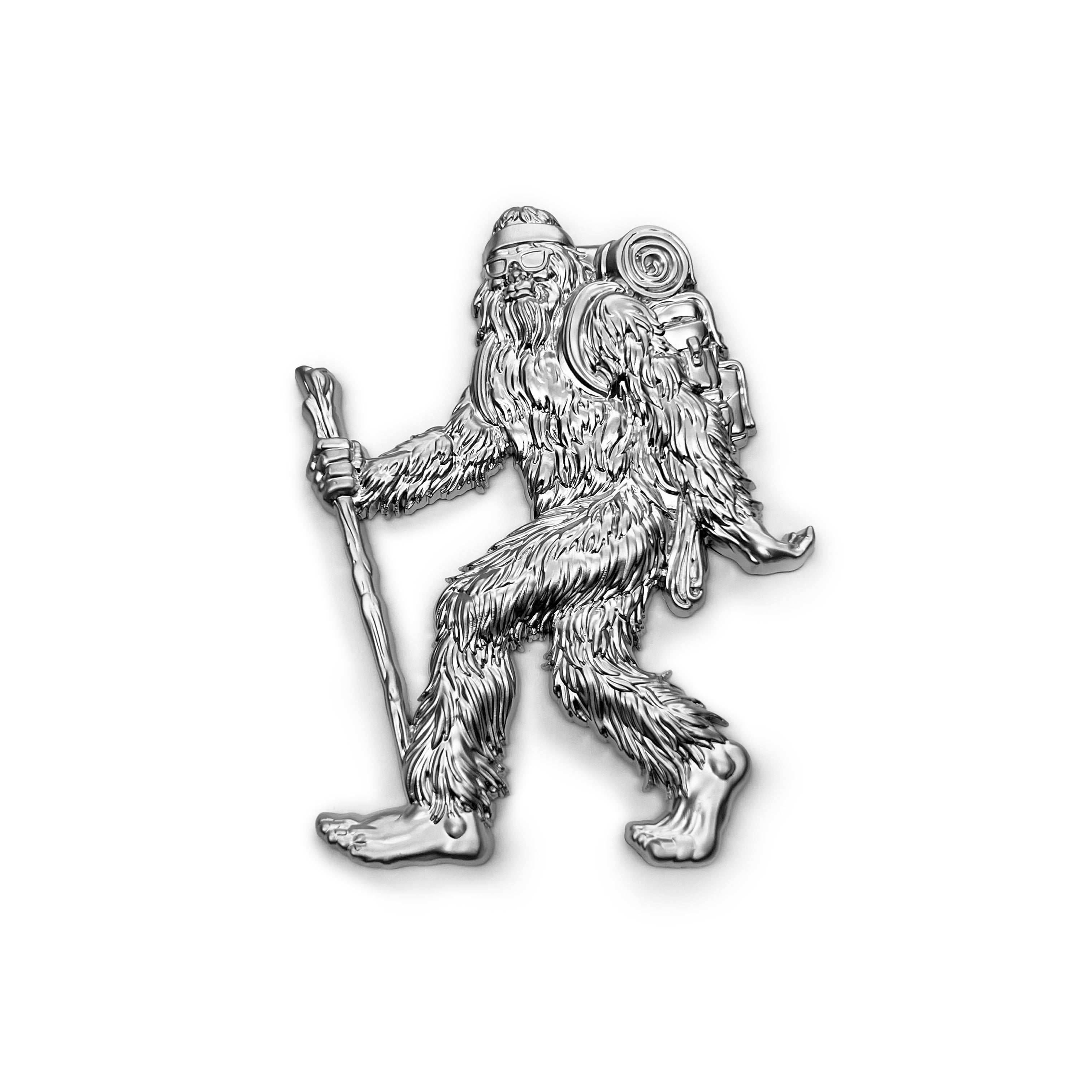 the SASQUATCH BADGE (left facing) - Grateful Fred - Badge