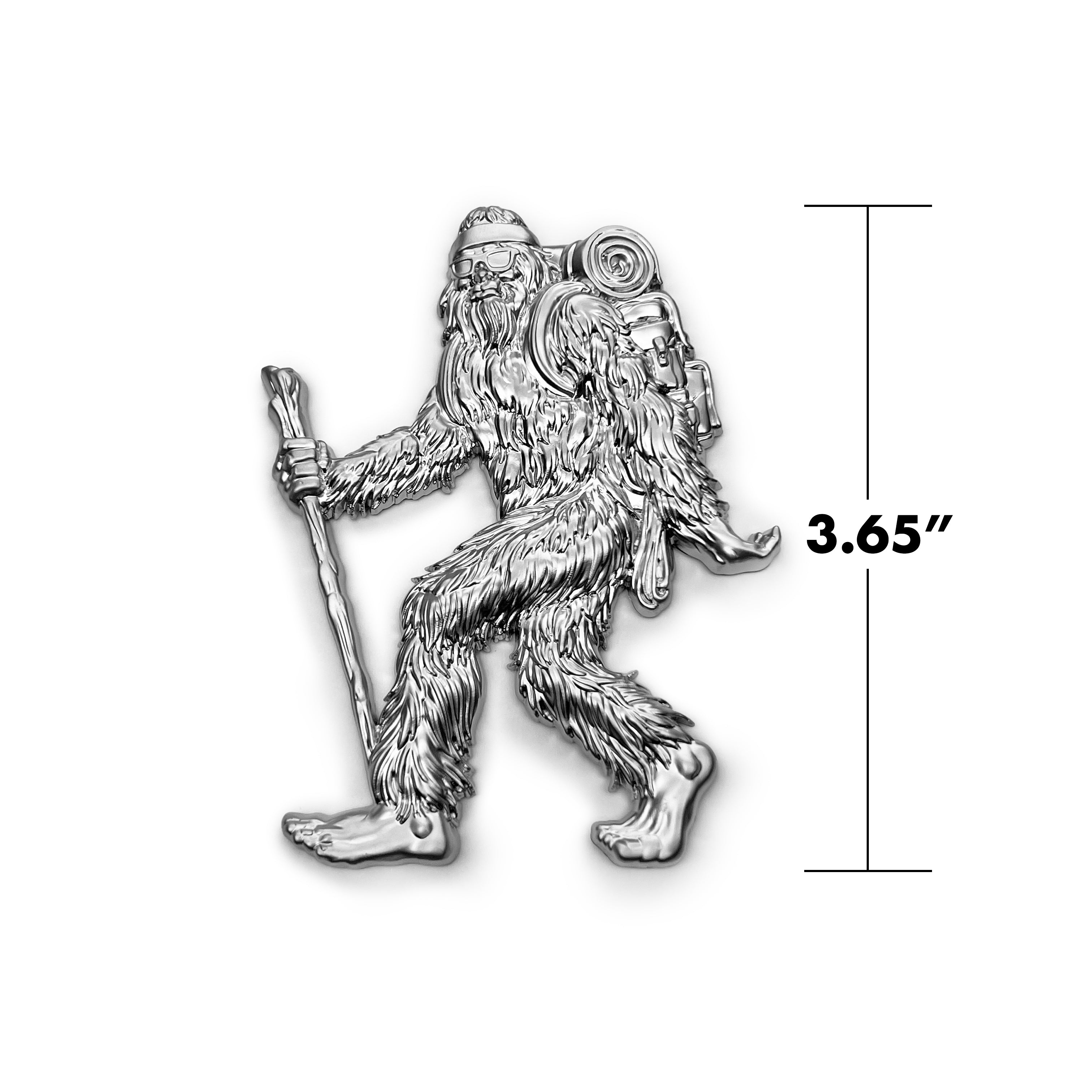 the SASQUATCH BADGE (left facing) - Grateful Fred - Badge