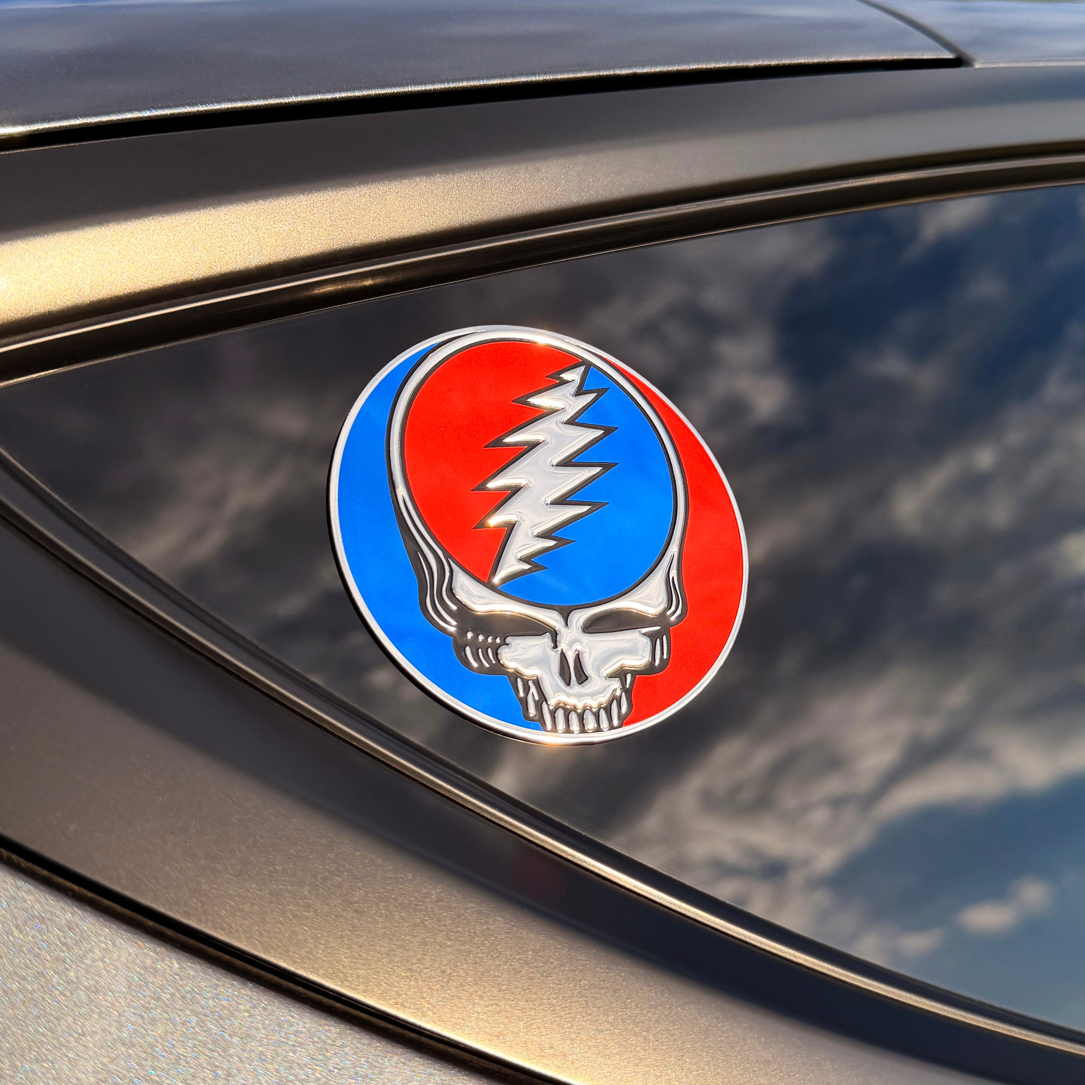 the STEALIE 2.0 METAL STICKER - Grateful Fred -