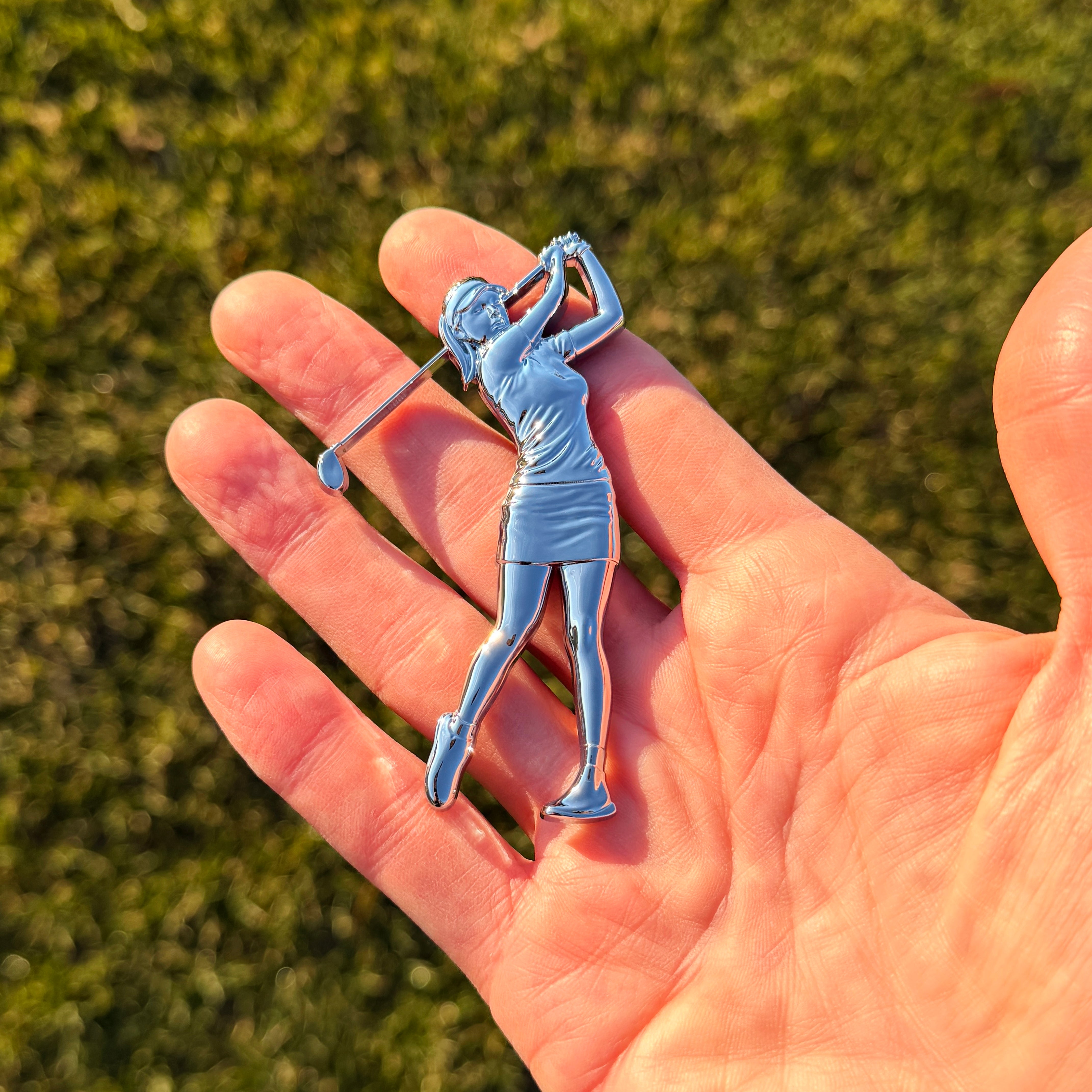 the WOMEN'S GOLF BADGE - Grateful Fred -