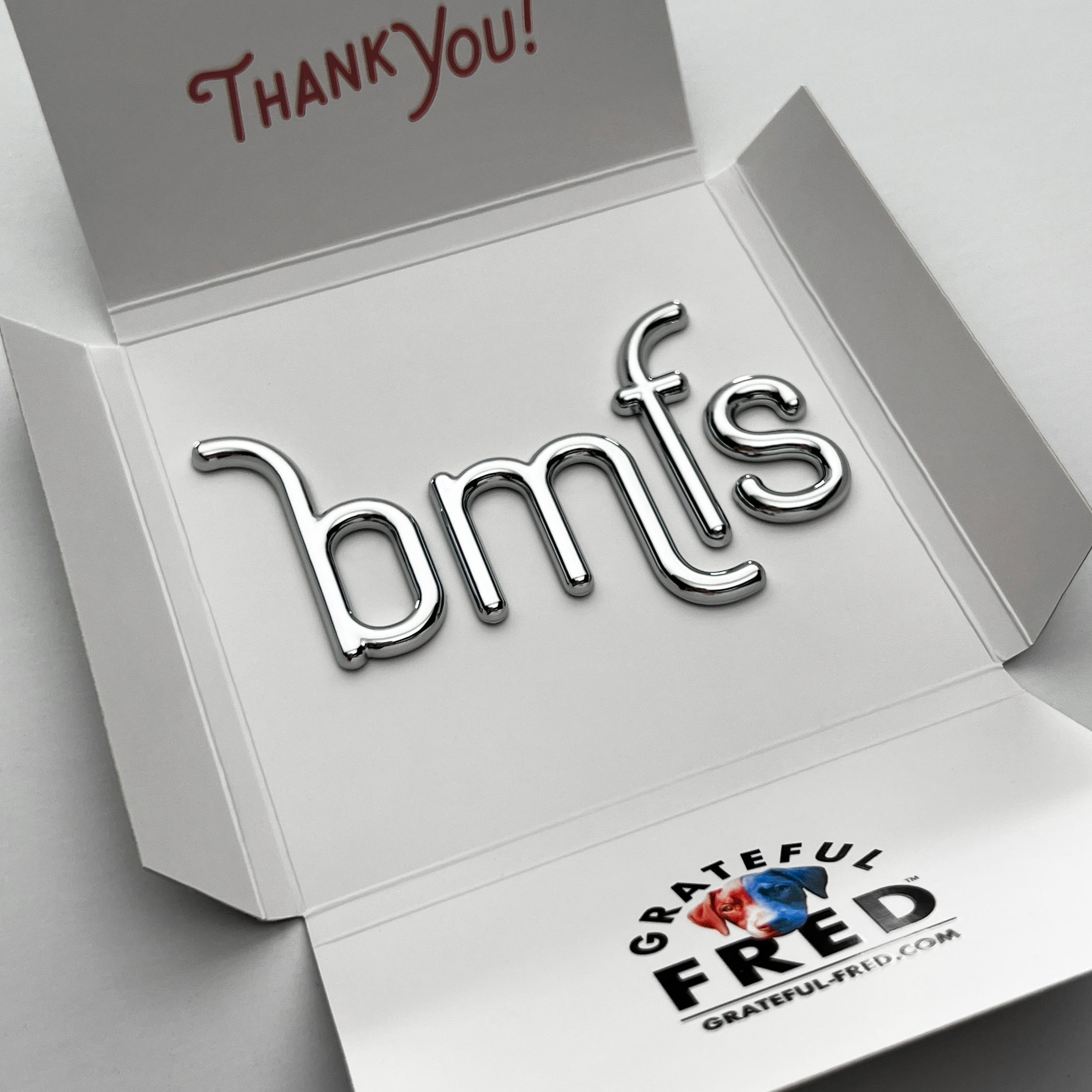 the BMFS BADGE - Grateful Fred -