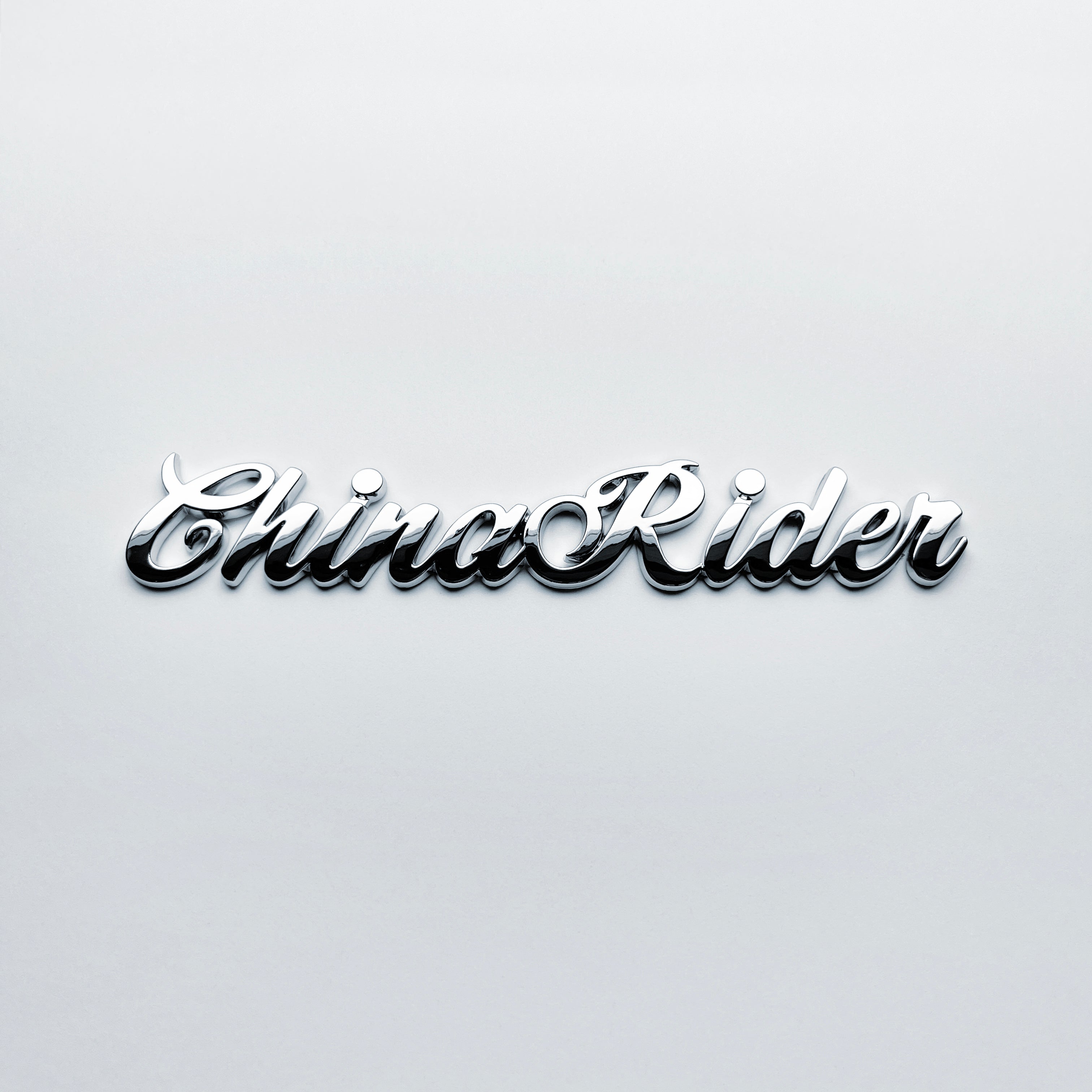 the CHINA RIDER BADGE - Grateful Fred - Vehicle Emblems & Hood Ornaments